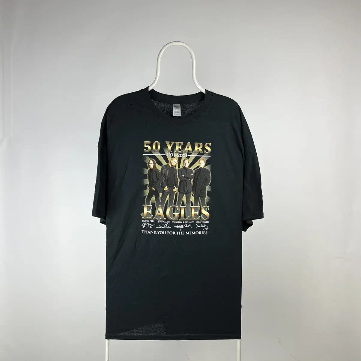 Band Tees The Eagles T-shirt rock 50 years memories size 3XLarge Size US XXL / EU 58 / 5 - 1 Thumbnail