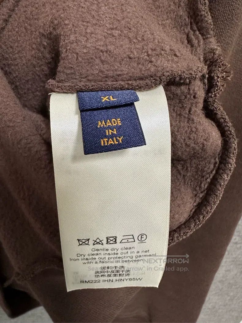Louis Vuitton Louis Vuitton Bee cartoon brown sweatshirt Size US XL / EU 56 / 4 - 4 Thumbnail