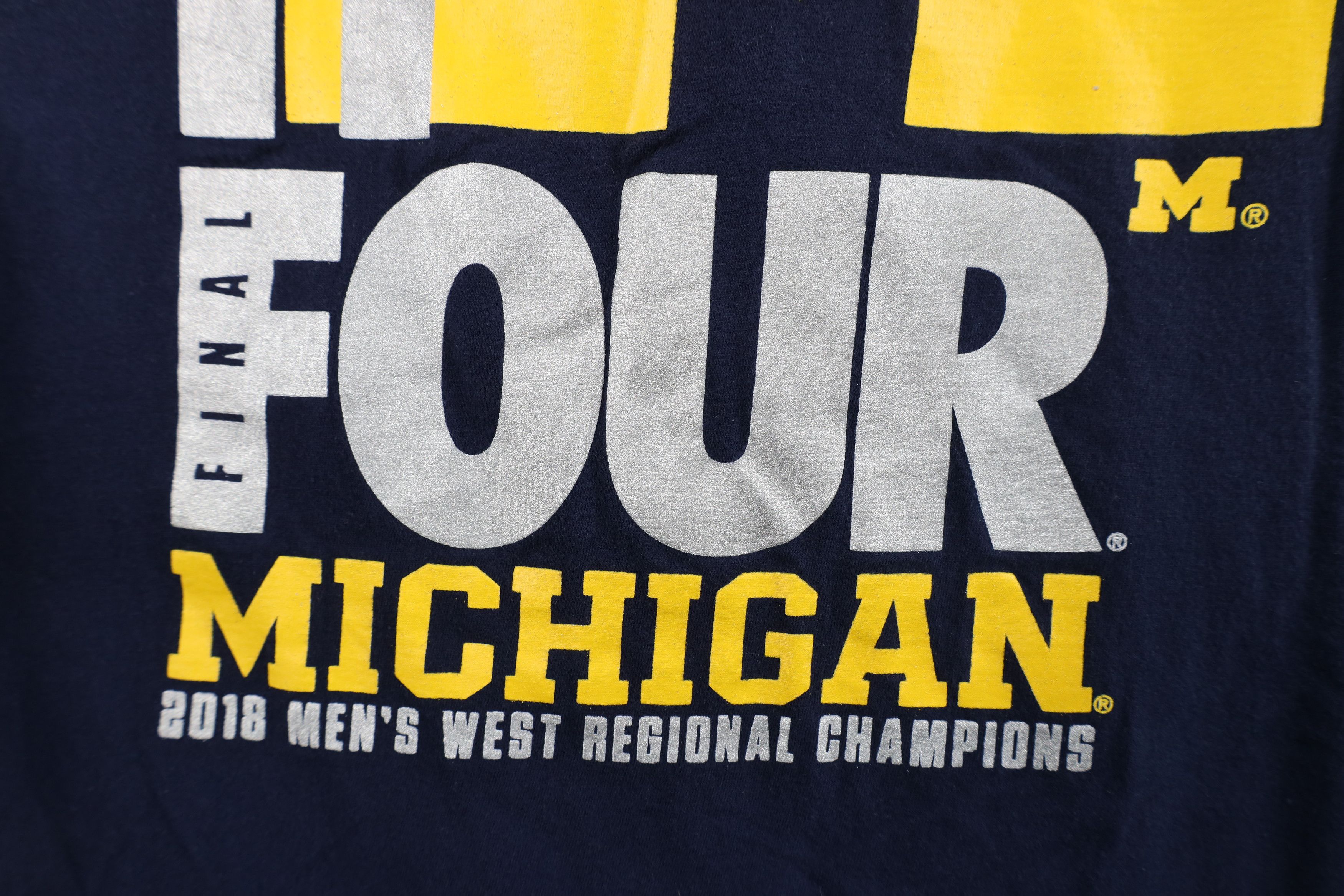 Nike Nike Air Jordan University of Michigan Basketball T-Shirt Size US L / EU 52-54 / 3 - 7 Thumbnail
