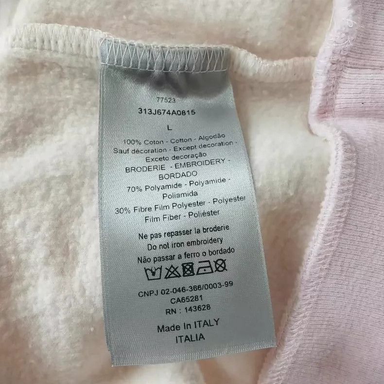 Dior Dior Logo Print Embroidered Sweatshirt-2506 Size US M / EU 48-50 / 2 - 6 Thumbnail