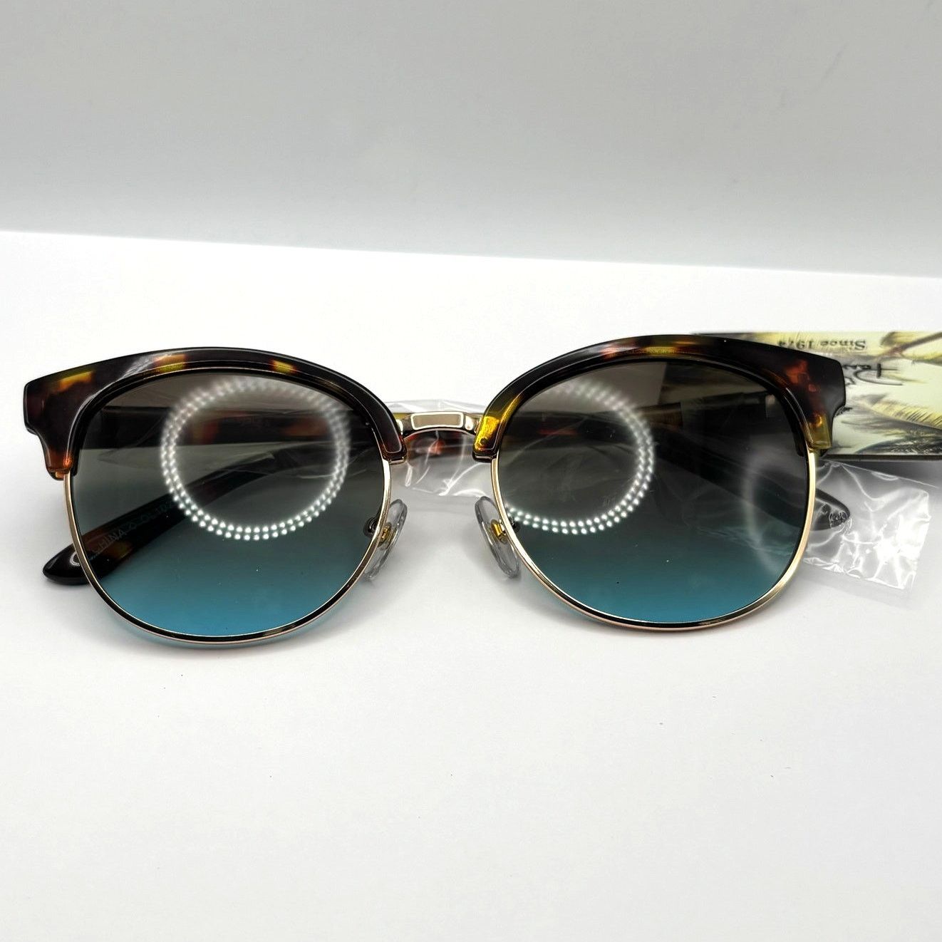 Panama Jack Green & Brown Panama Jack Sunglasses Size ONE SIZE - 5 Thumbnail