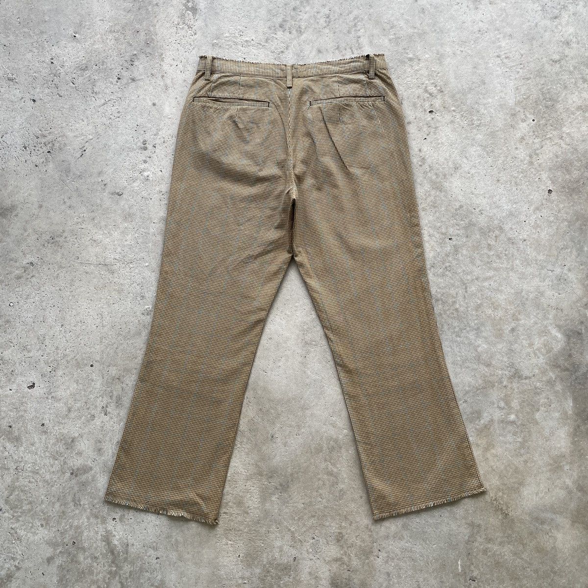 Issey Miyake Vintage I.S Sunao Kuwahara Checkered Trousers Pants W29 Size US 29 - 13 Thumbnail