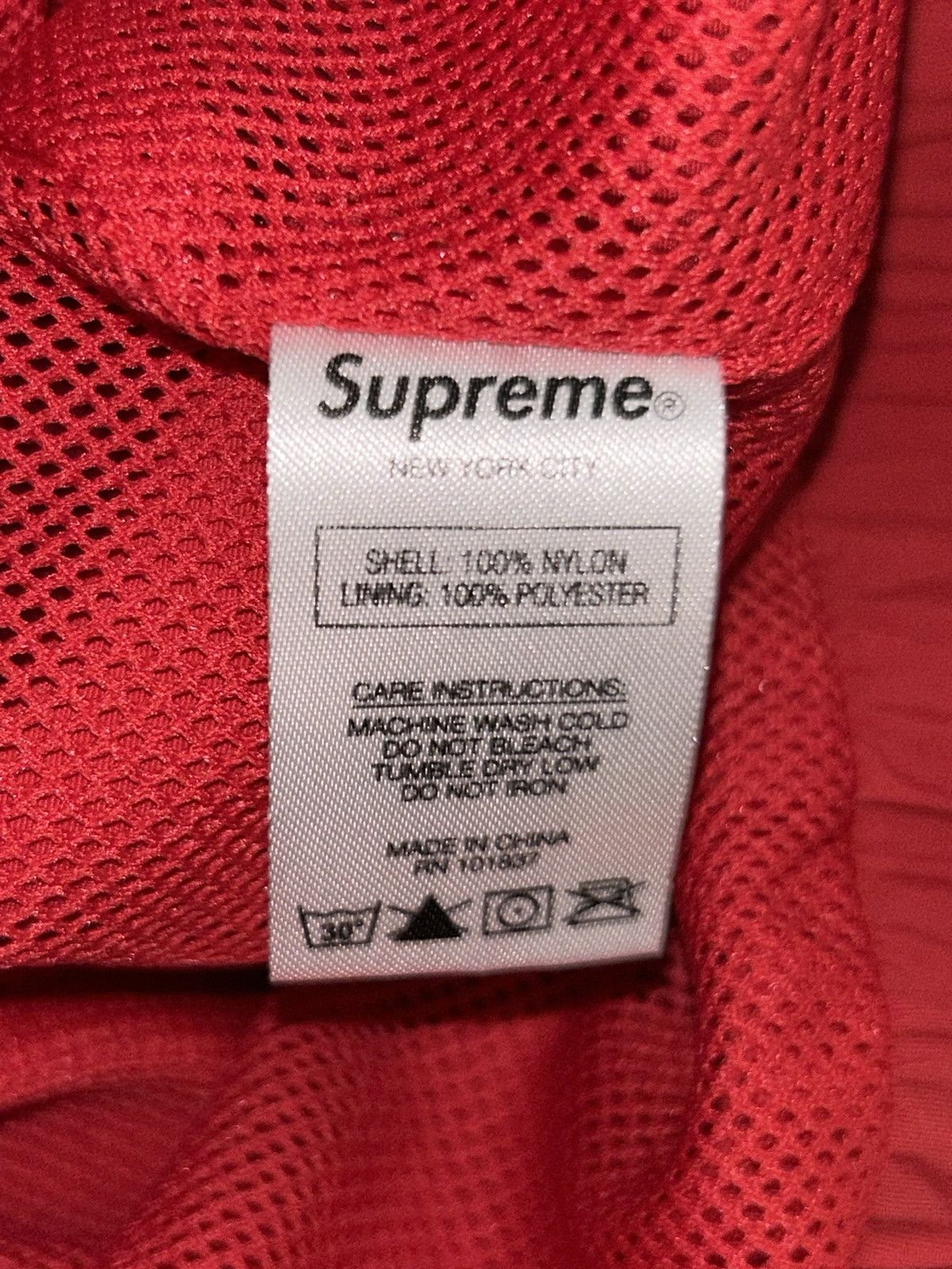 Supreme Supreme Classic Logo Taping Track Jacket SS18 size Medium Size US M / EU 48-50 / 2 - 4 Thumbnail