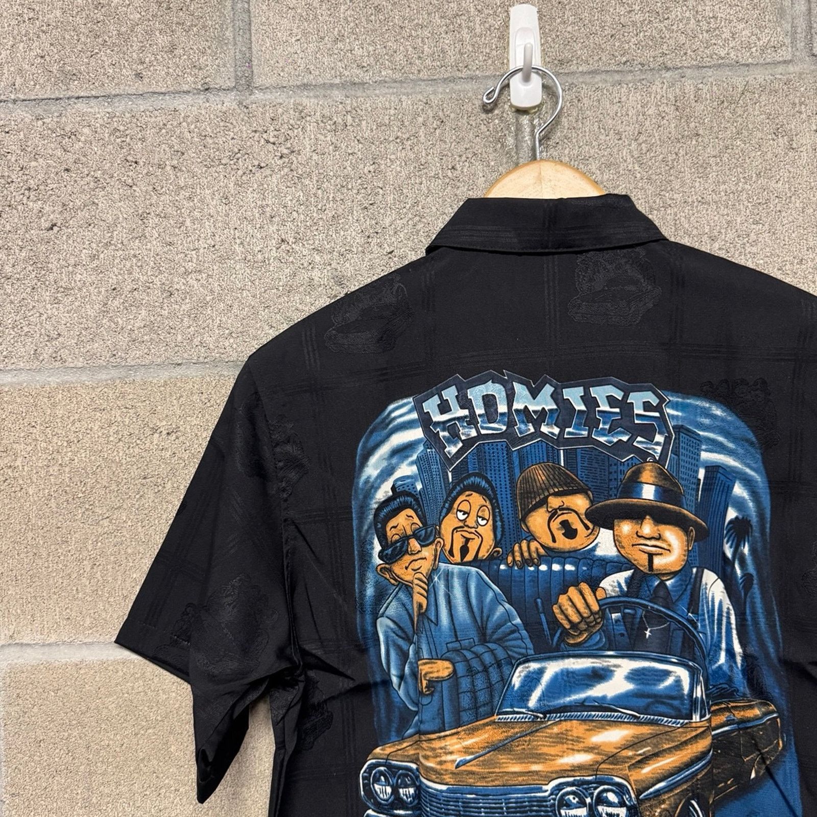 Homies Vintage Homies lowrider button up t shirt men xs nwt Size US XS / EU 42 / 0 - 5 Thumbnail