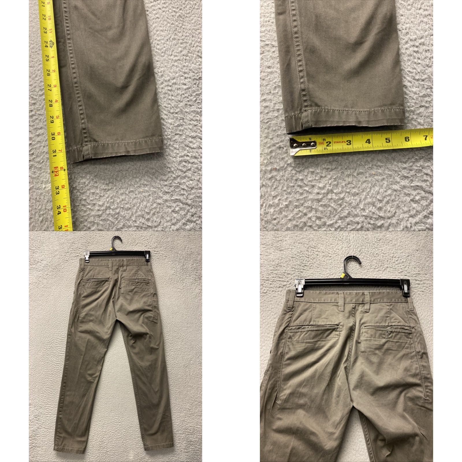 G-Star VINTAGE G-Star RAW Men Skinny Chino Pants Adult Military Green Size 30X32 Casual 90s Size US 30 / EU 46 - 8 Thumbnail