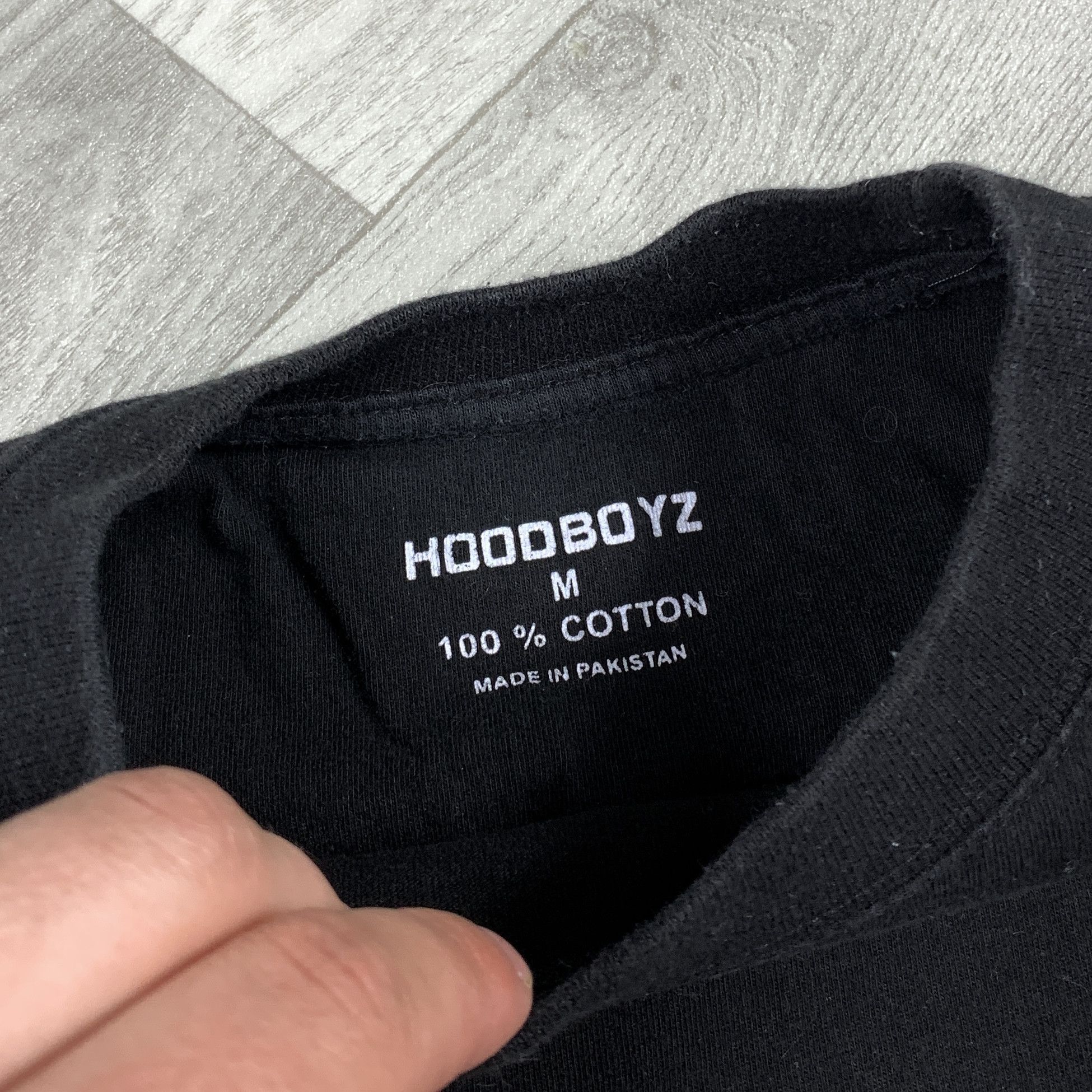 Other Hoodboyz Streetwear Black Rhinestones Tee Shirt M Size US M / EU 48-50 / 2 - 10 Thumbnail
