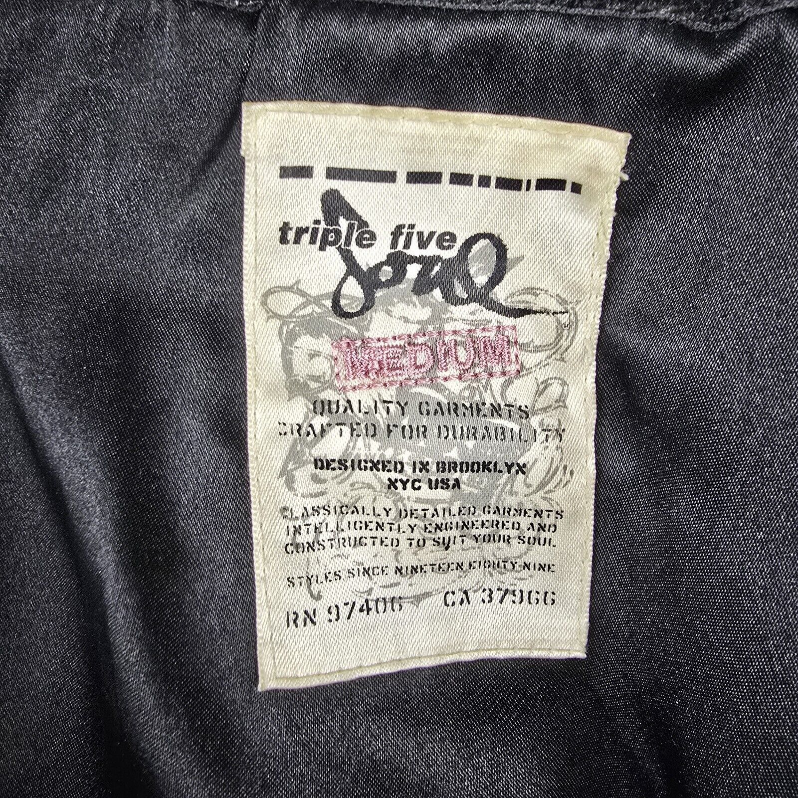Triple 5 Soul Vtg Triple Five Soul Coat Women Medium Plaid Wool Jacket Size M / US 6-8 / IT 42-44 - 7 Thumbnail