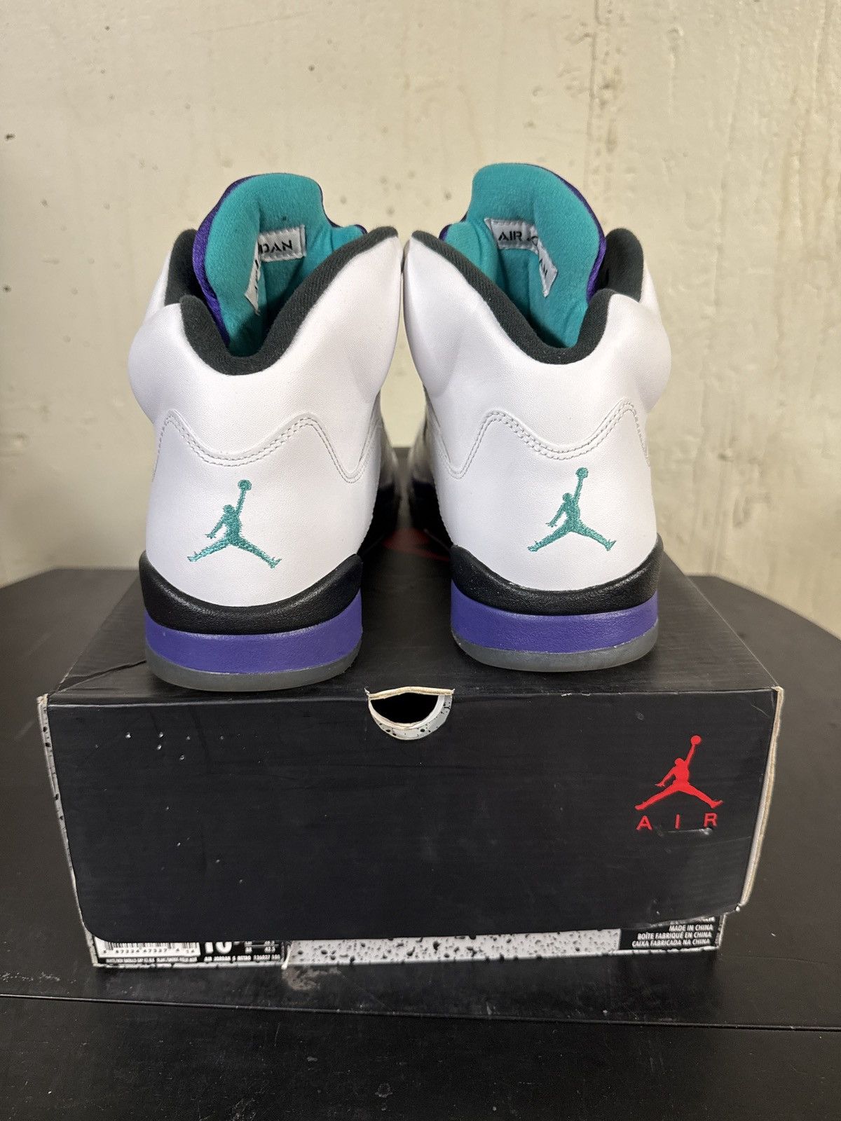 Jordan Brand × Nike Jordan 5 grape Size US 10.5 / EU 43-44 - 3 Thumbnail