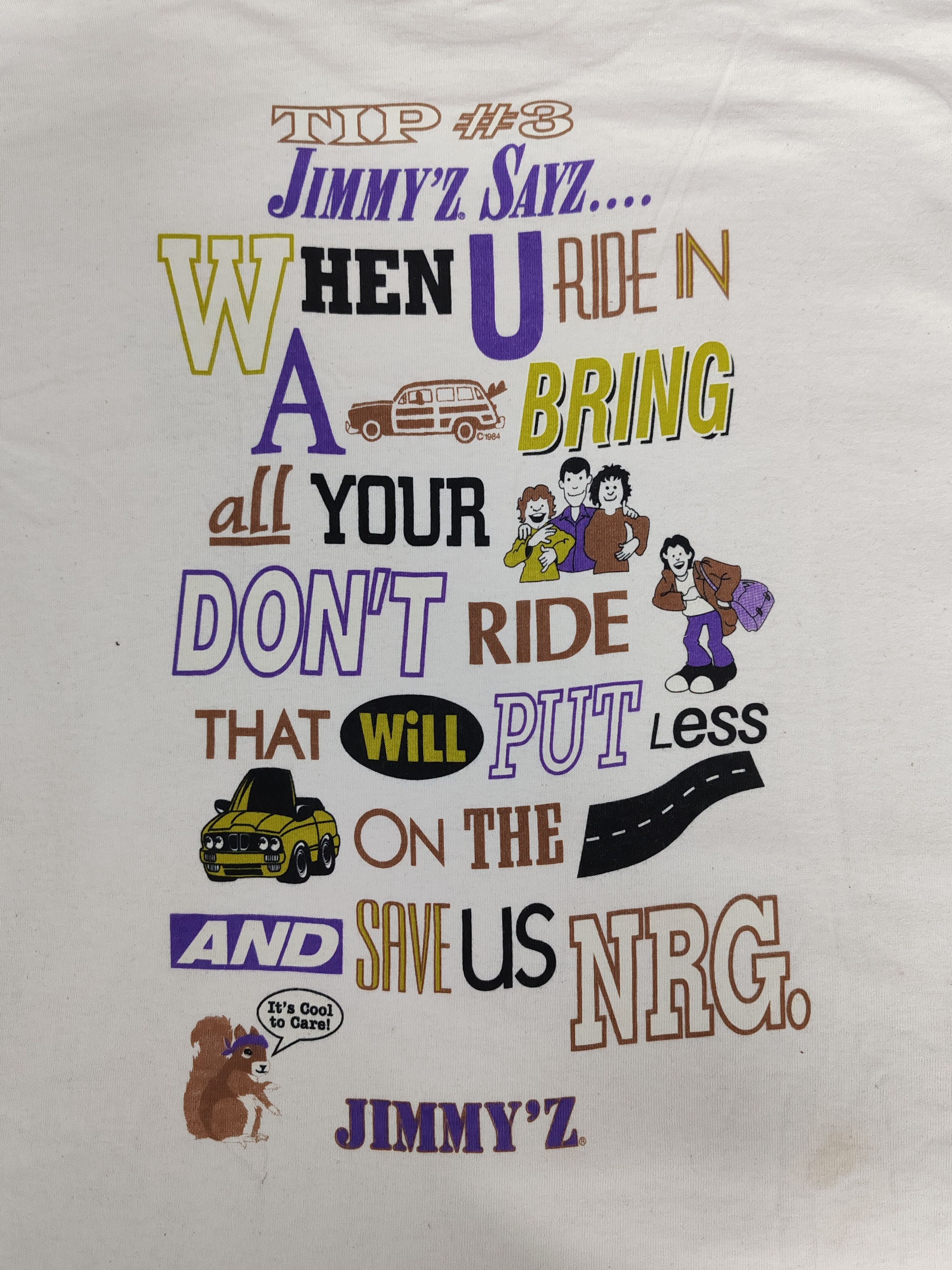 Band Tees Vintage 80s Jimmy'z Save The Woody'z Streetwear Hookup Skate Size US M / EU 48-50 / 2 - 1 Thumbnail