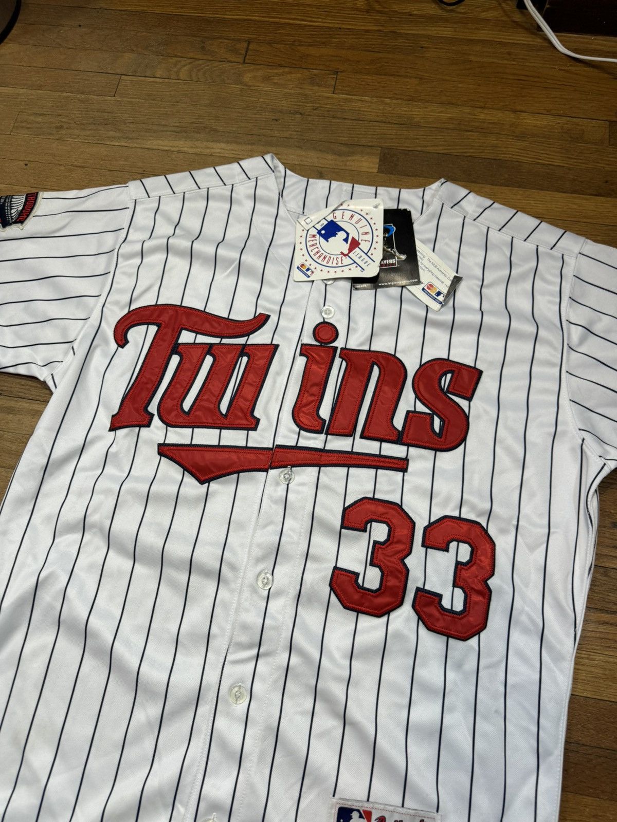 Majestic Justin Morneau Majestic Minnesota Twins Jersey Metrodome Size US XL / EU 56 / 4 - 3 Thumbnail