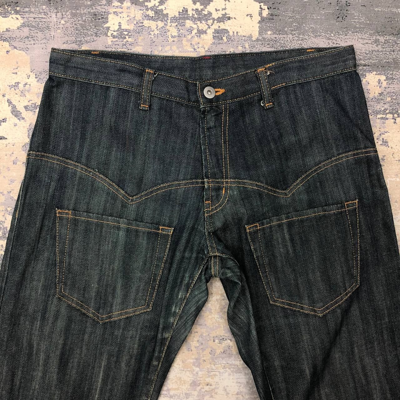 Japanese Brand P167 JAPAN HANDMADE BLUE DENIM JEAN Size US 32 / EU 48 - 1 Thumbnail
