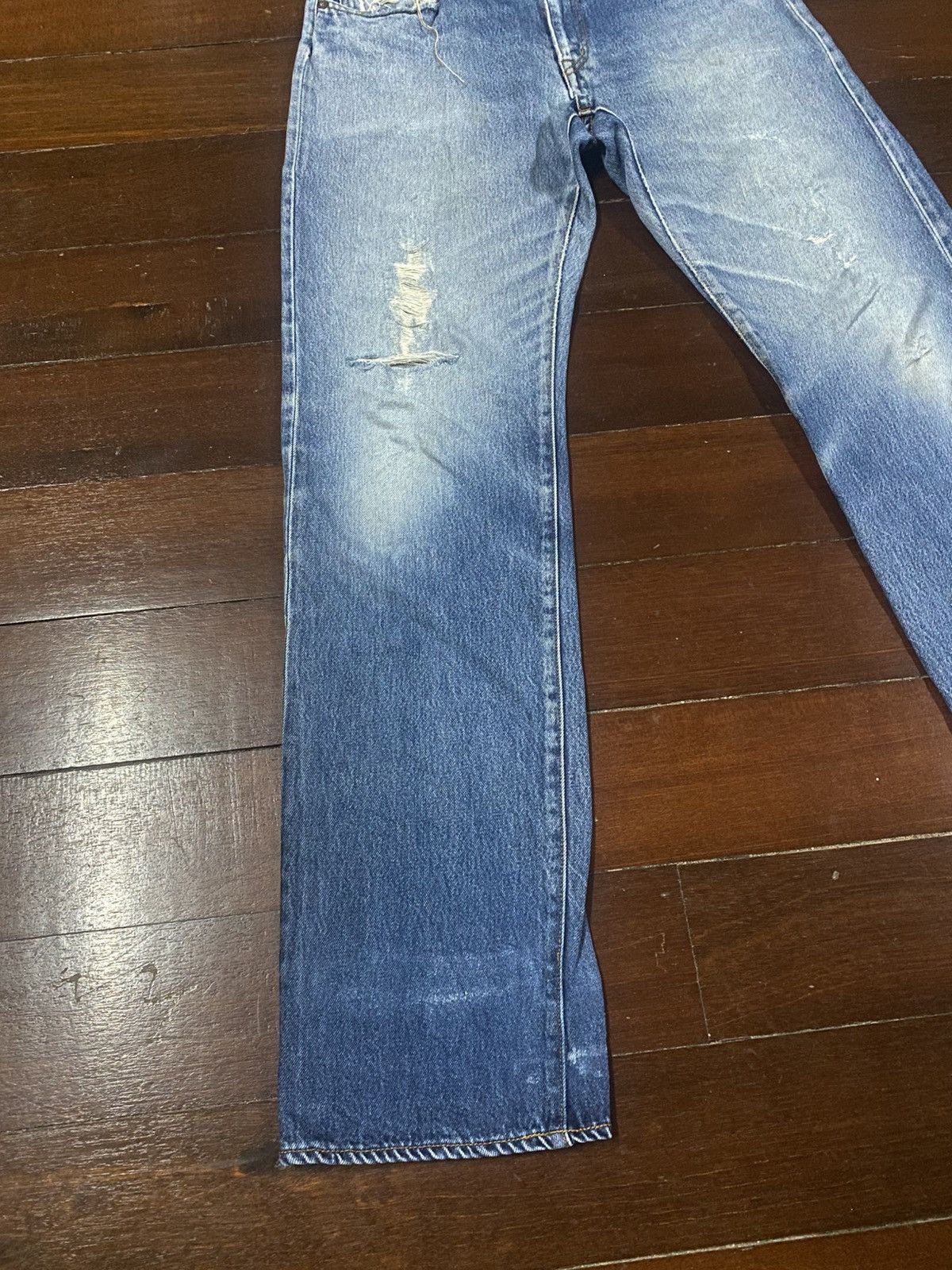 KOJIMA GENES Vintage Japan Kojima genes mud wash distressed non selvedge Size US 32 / EU 48 - 3 Thumbnail