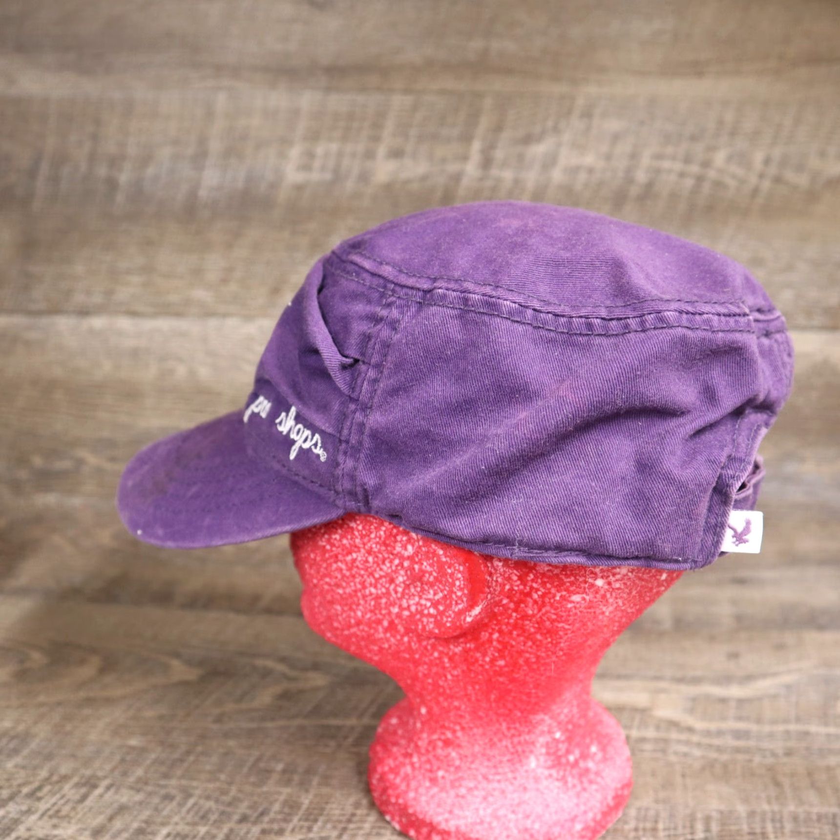 Bass Pro Shops VINTAGE Bass Pro Shops Hat Purple Adult Hat Adjustable Women Baseball Cap Ladies Casual 90s Fish Theme Boys Girls Mens Womens Size ONE SIZE - 4 Thumbnail