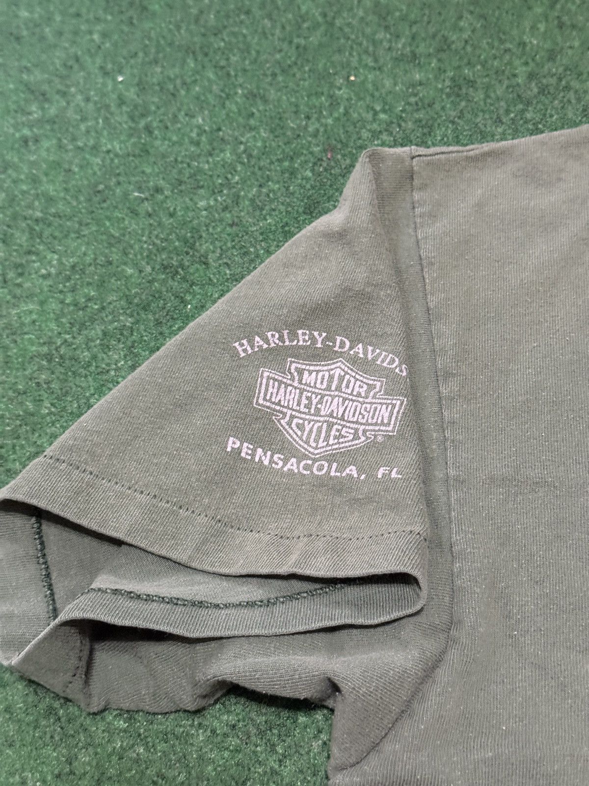 Harley Davidson Harley Davidson 90s Henley Vintage XXL Boxy 27x28 T Shirt Size US XXL / EU 58 / 5 - 5 Thumbnail