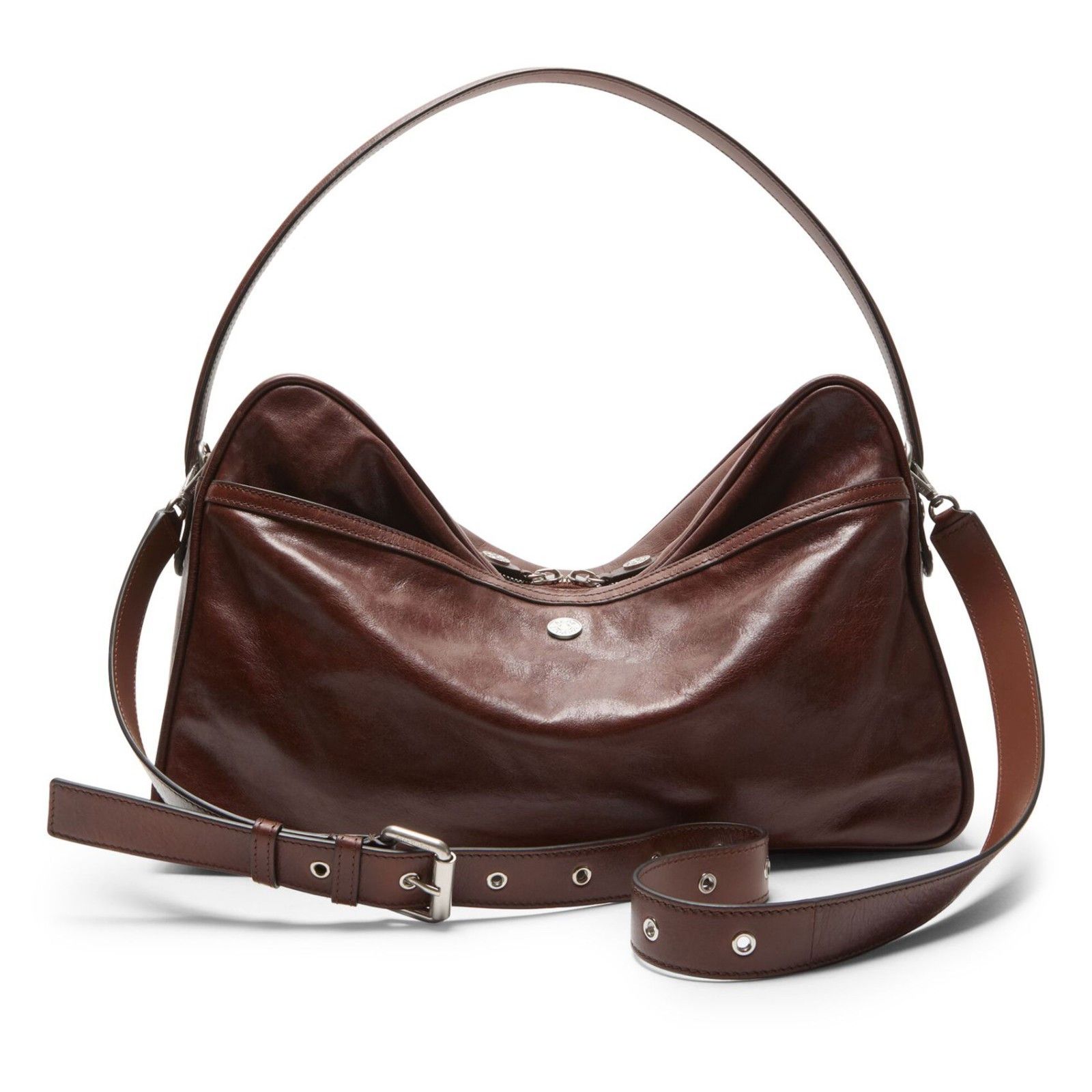 Acne Studios ACNE STUDIOS Camero Cognac Brown Shoulder Bag New & Authenti Size ONE SIZE - 2 Thumbnail
