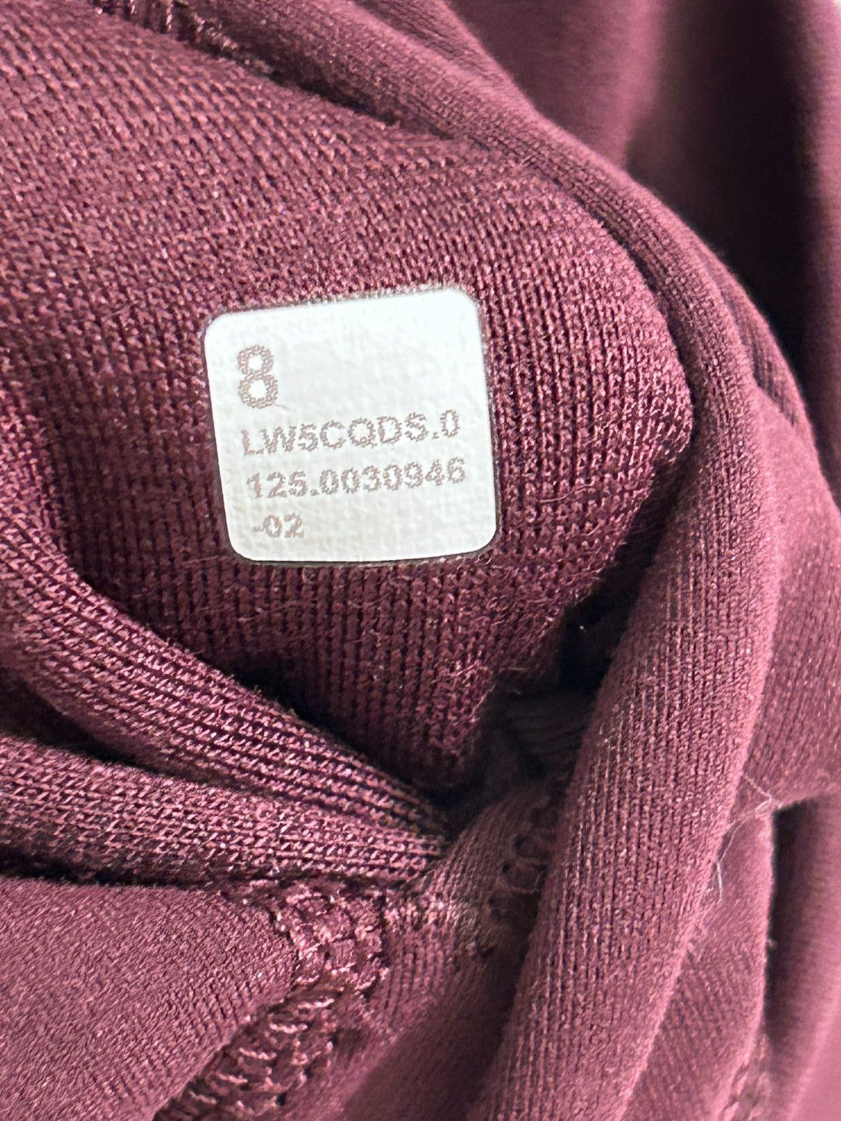 Lululemon Lululemon Wunder Train High-Rise Tight 25" Goodnight Plum 8 Size 30" / US 8 / IT 44 - 6 Thumbnail