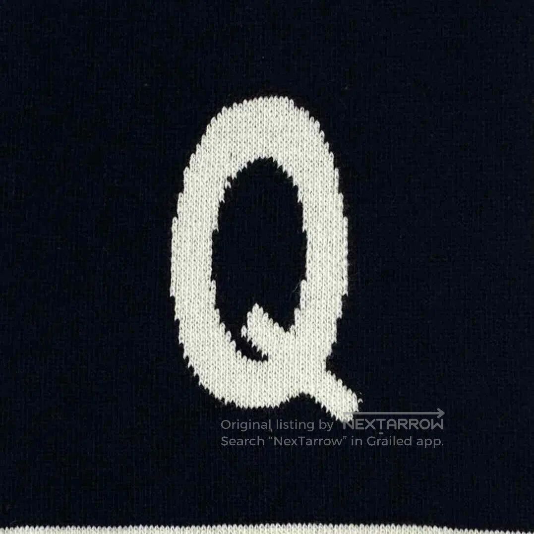Dior Dior Black Logo Letter Wool Scarf. Size ONE SIZE - 4 Thumbnail