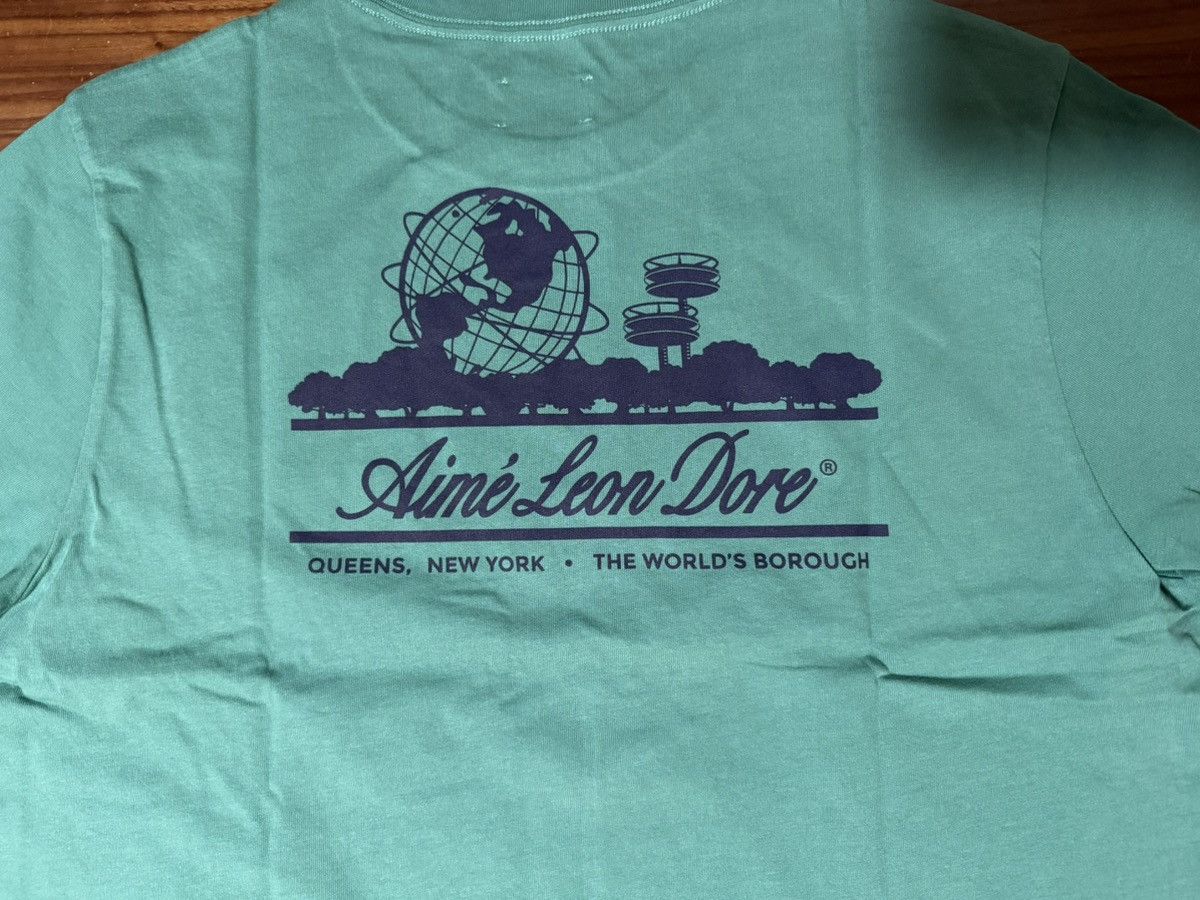 Aime Leon Dore Aime ALD Aimé Leon Dore Unisphere Tee in Pine Green FW25 XL Size US XL / EU 56 / 4 - 8 Thumbnail