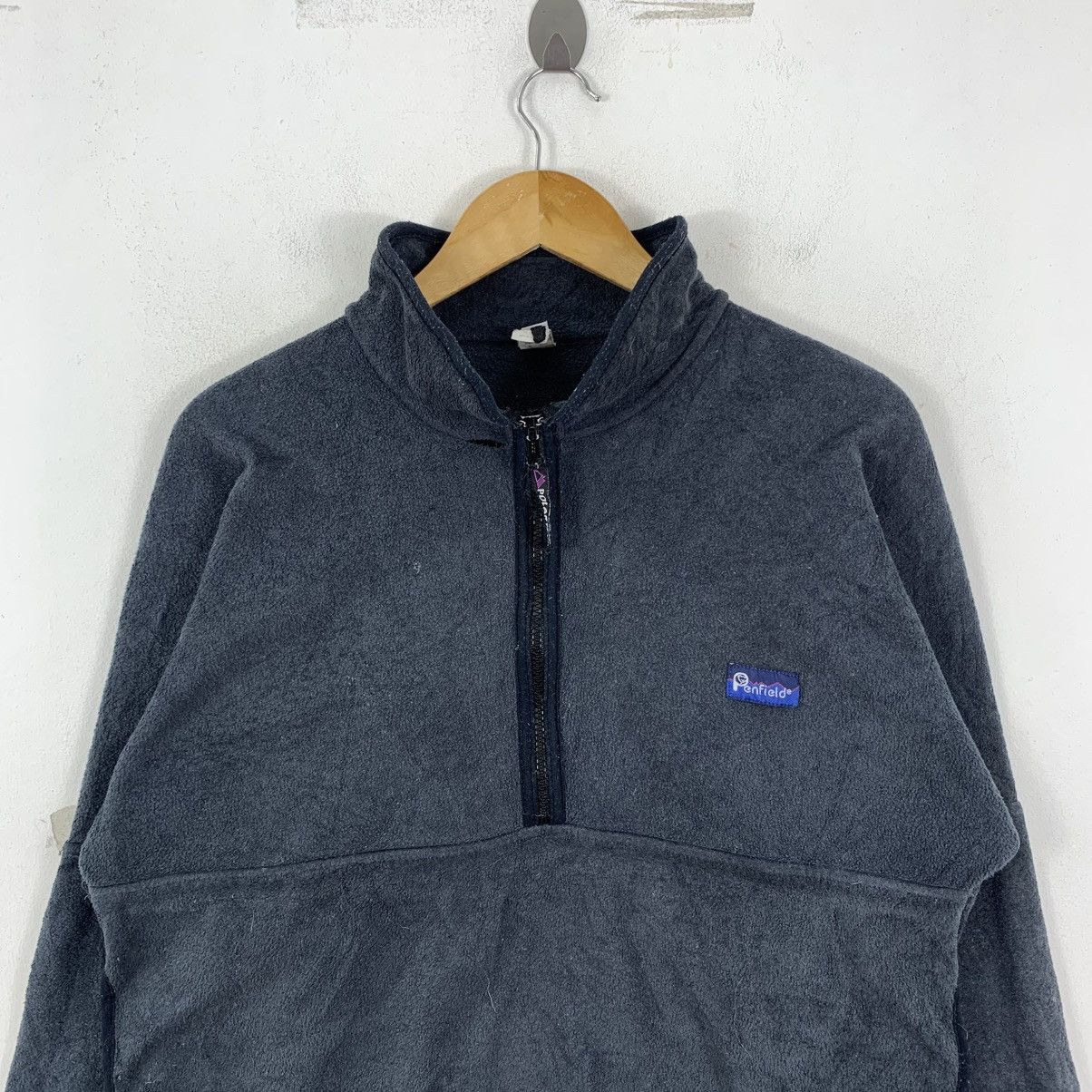 Polartec Vintage 90s PENFIELD POLARTEC USA Half Zipper Sweatshirt Size US M / EU 48-50 / 2 - 2 Thumbnail