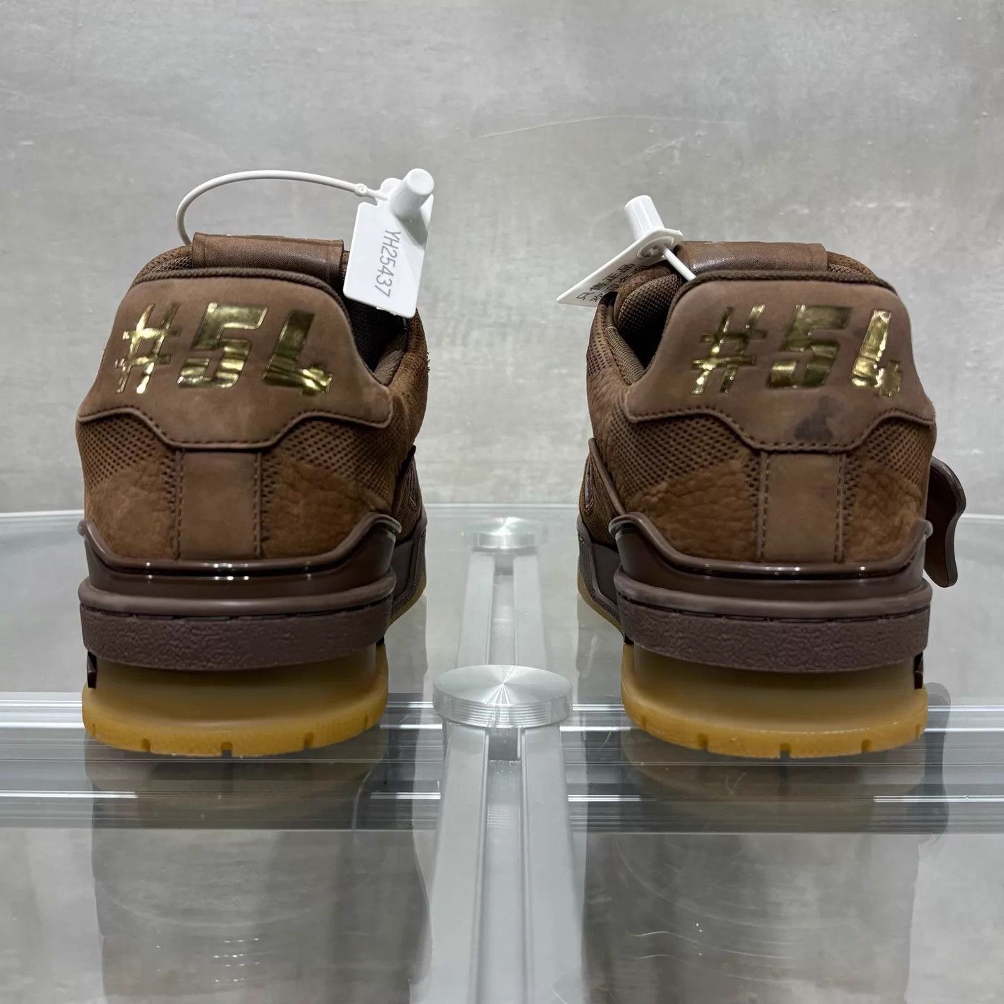 Louis Vuitton LV Trainer Damier Tan 36 Size US 5.5 / IT 35.5 - 6 Thumbnail