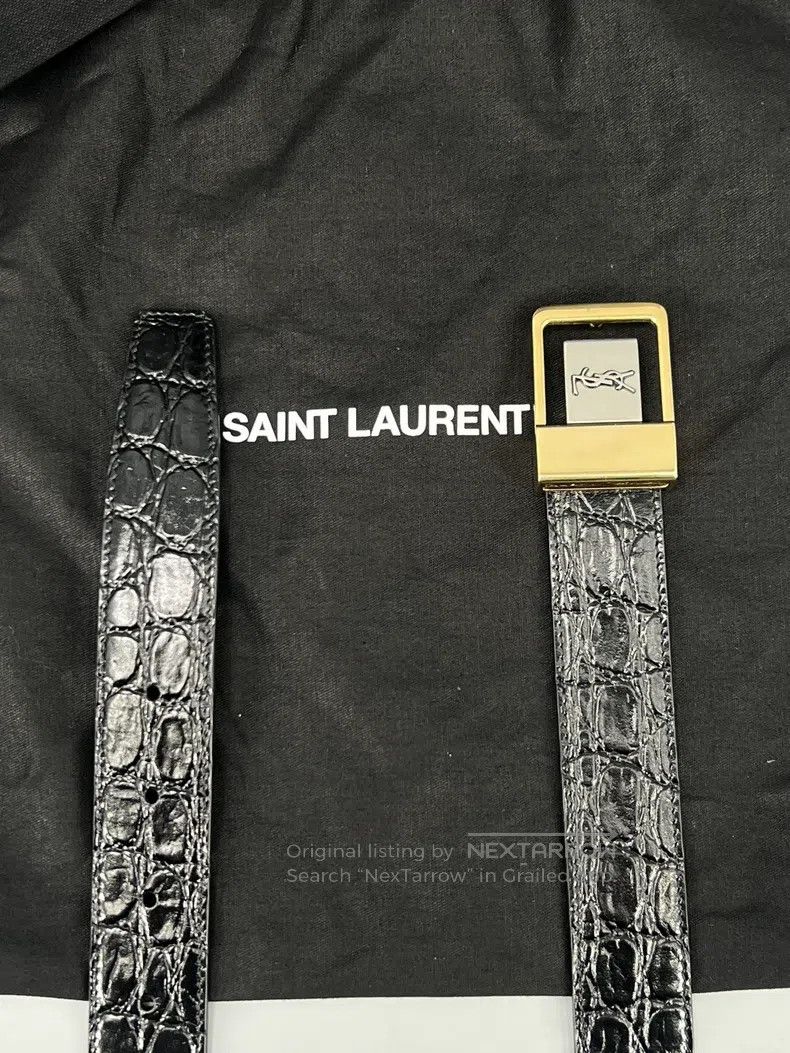 Saint Laurent Paris Saint Laurent Paris Belt i Size ONE SIZE - 1 Thumbnail