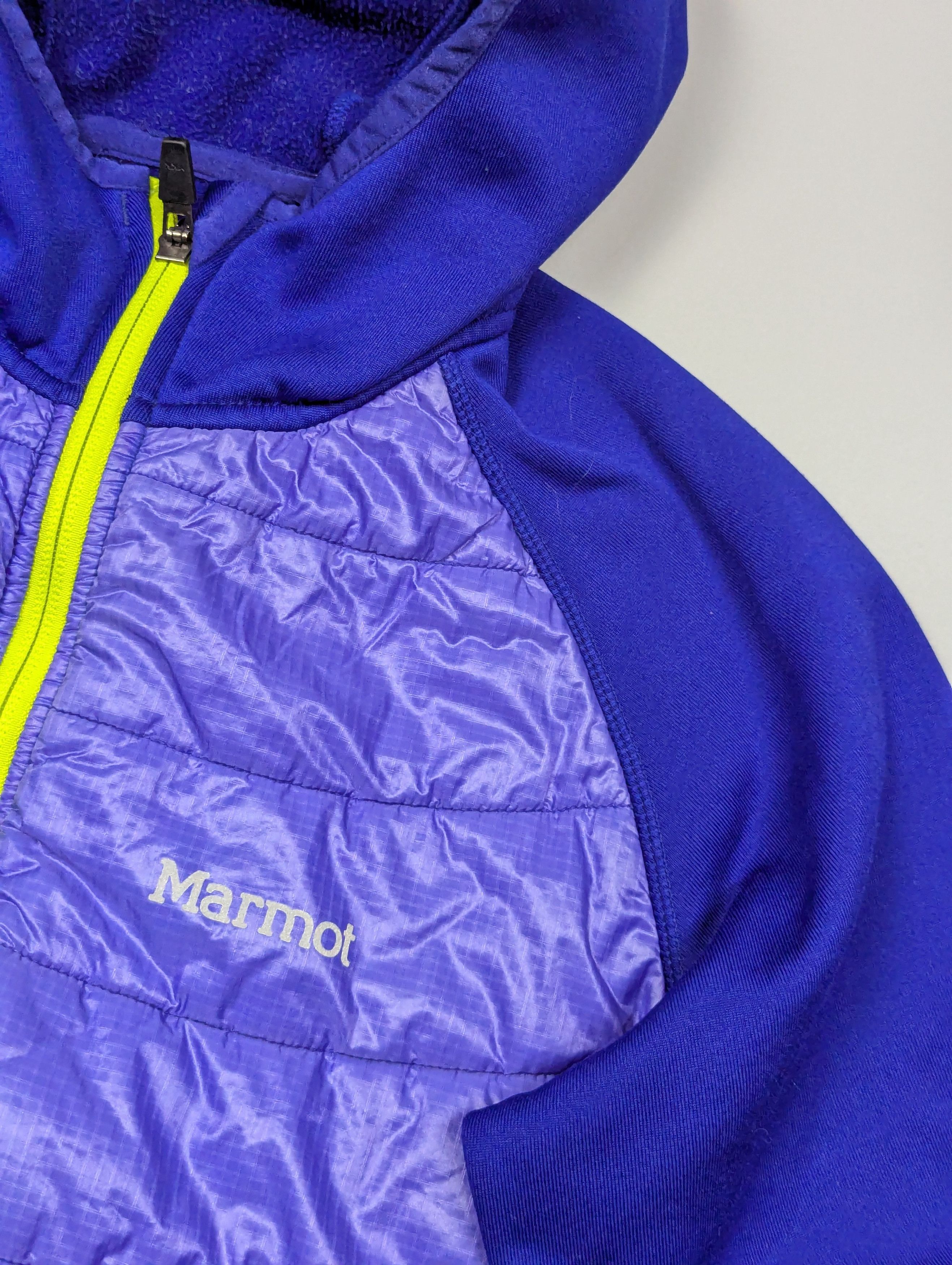 Marmot MARMOT Polartec Women's Lightweight Purple Micro Down Jacket Size L / US 10 / IT 46 - 5 Thumbnail