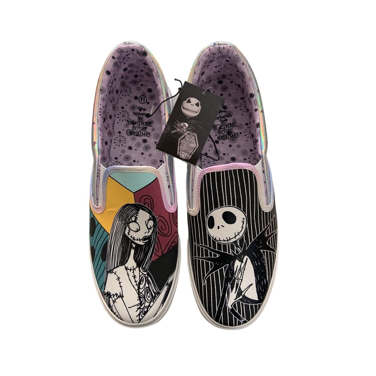 Disney Disney Women's 11 Nightmare Before Christmas Low Top Sneaker Size US 11 / IT 41 - 3 Thumbnail