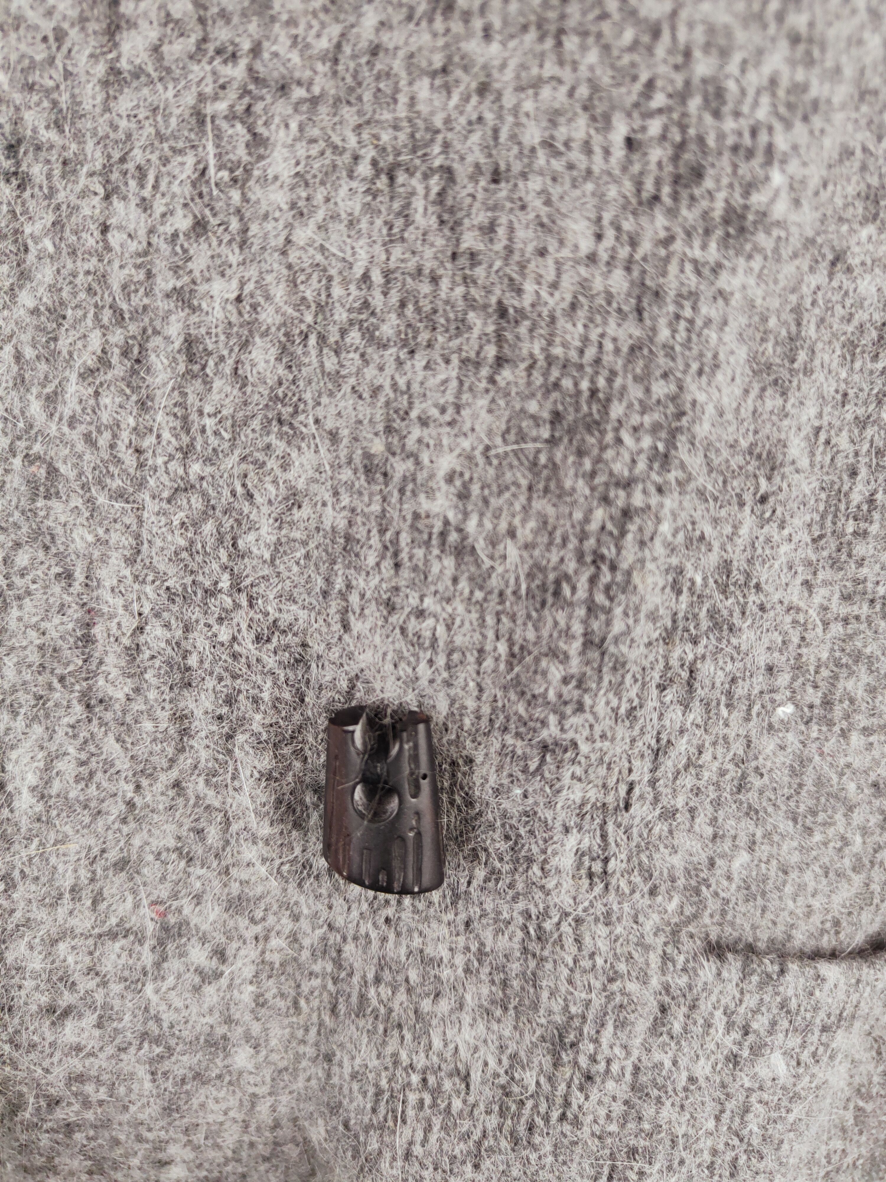 Japanese Brand Platane Gray Knitwear Hoodie Wool Duffle Cardigan #W158 Size US L / EU 52-54 / 3 - 2 Thumbnail