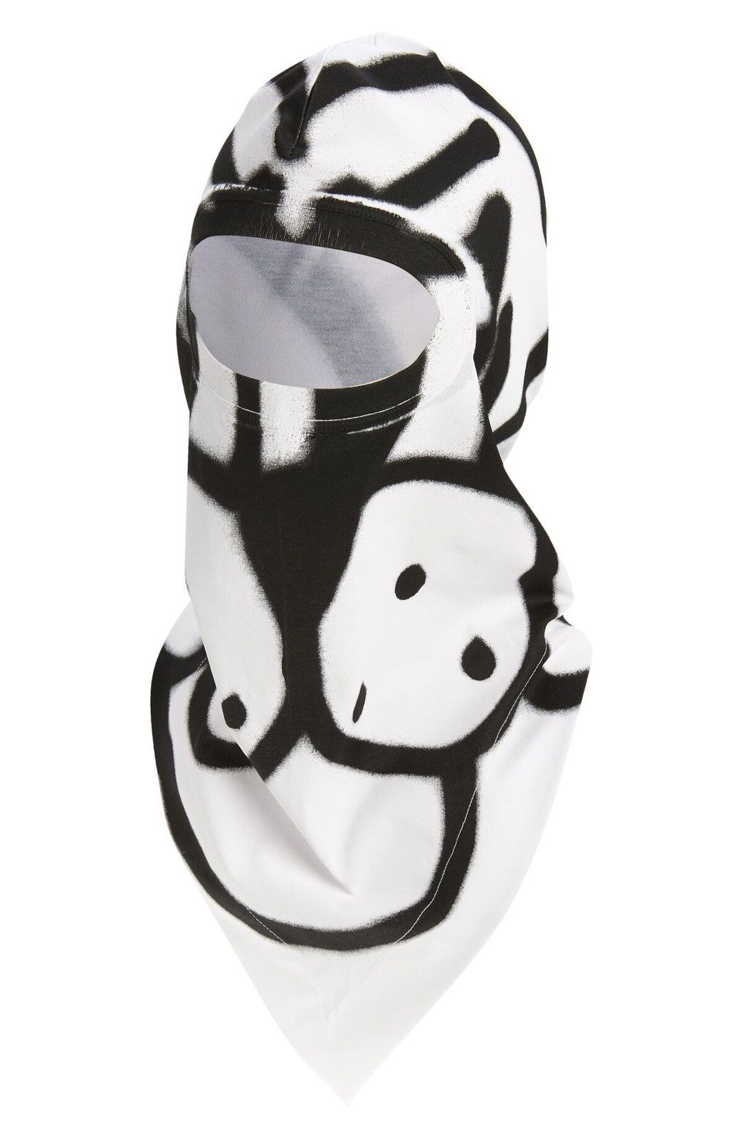 image of Givenchy X Chito Bart Dog Garment Dyed Balaclava in White, Men's