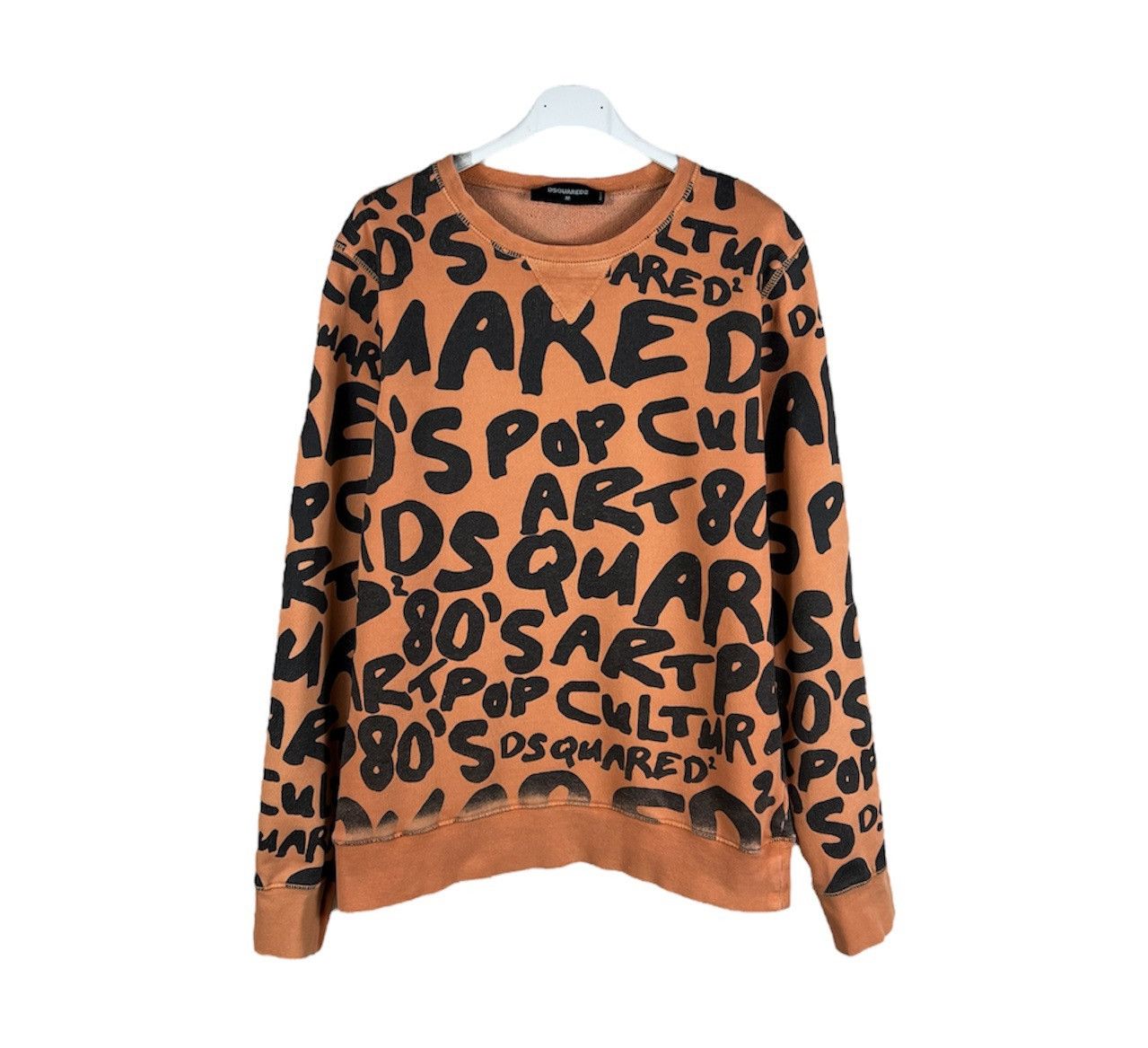 Vintage Dsquared2 pop culture 80s sweatshirt all over print