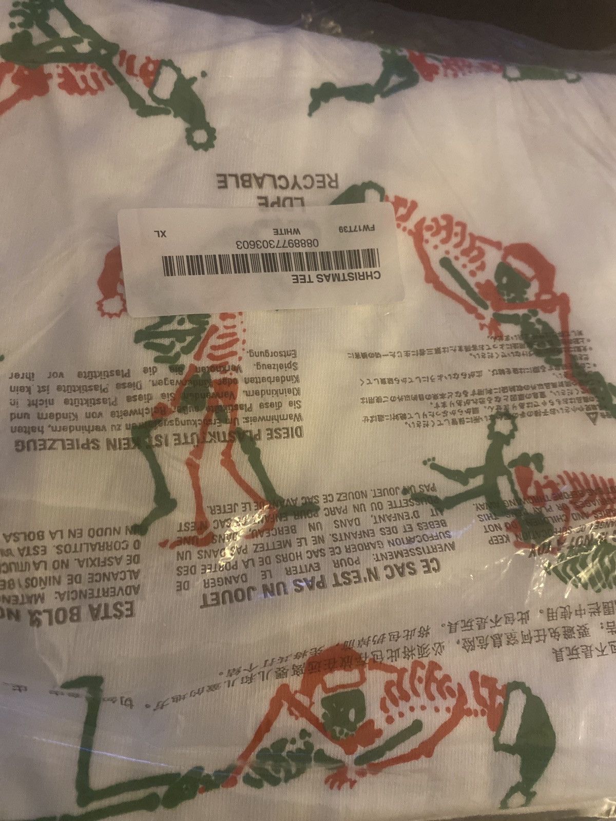Supreme Christmas Tee White XL