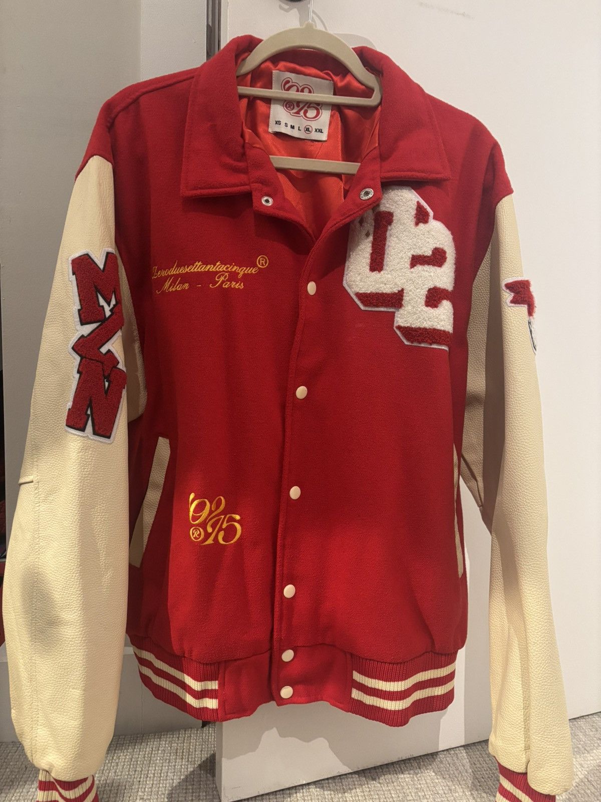 0275 Red Eternal Youth Bomber Jacket