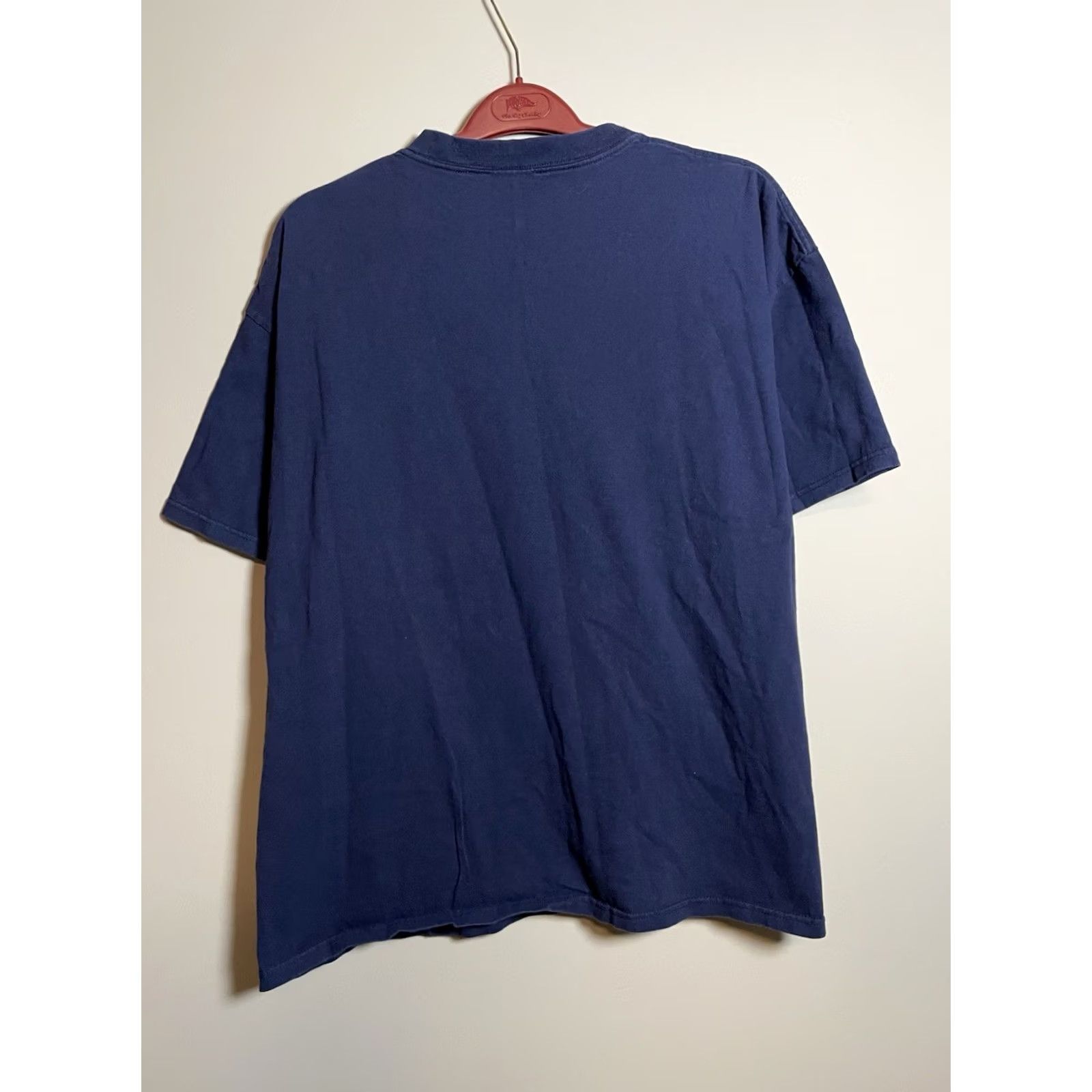 Dickies Dickies Men's XL Dark Blue Cotton T-Shirt Crew Neck Short Sleeve Regular Fit Size US XL / EU 56 / 4 - 4 Thumbnail
