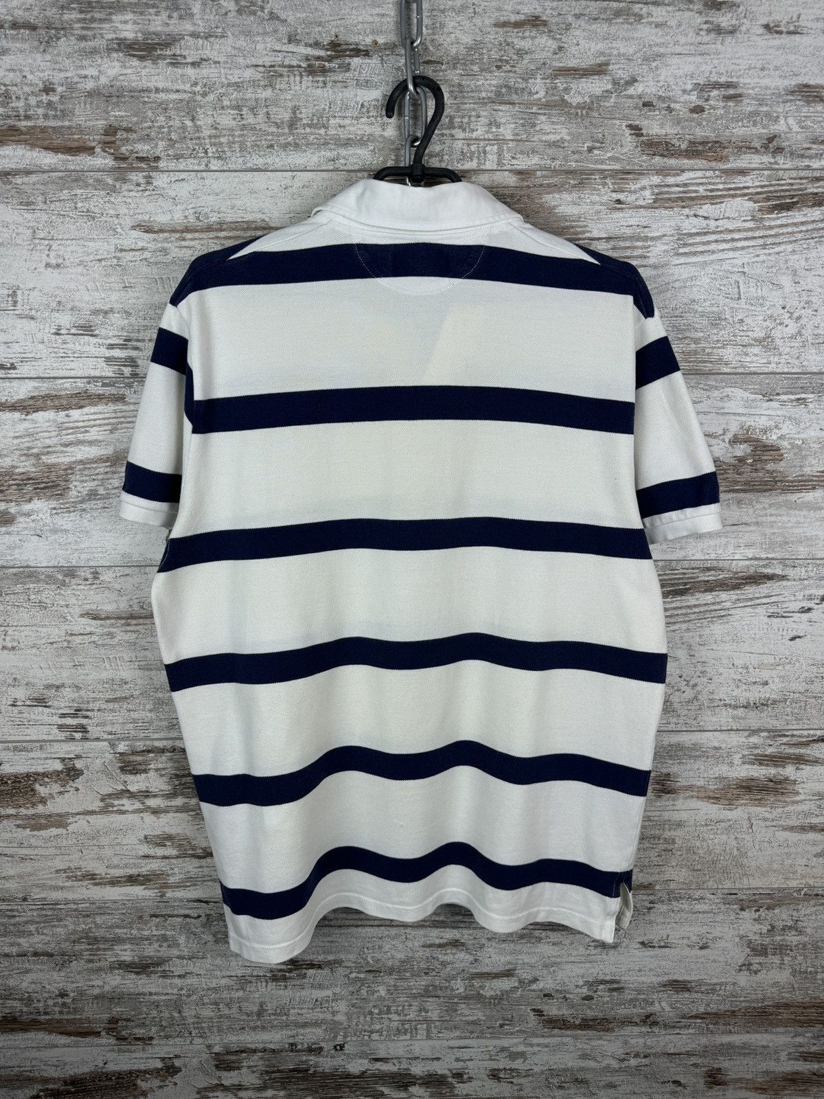 Polo Ralph Lauren × Vintage Mens Vintage Polo Ralph Lauren Polos rugby T-shirt stripes Size US L / EU 52-54 / 3 - 14 Thumbnail