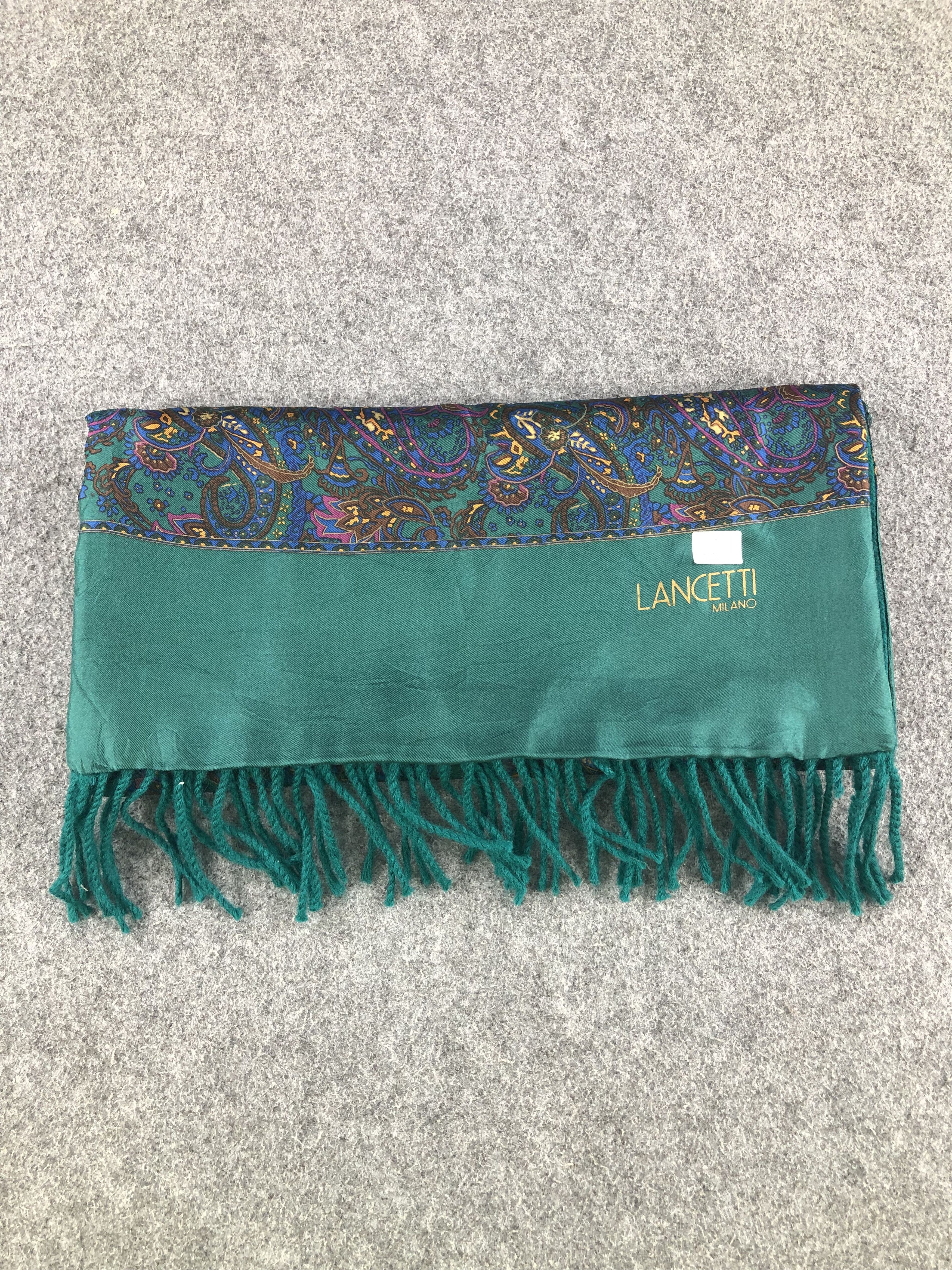 Lui di Lancetti Lancetti Milano Scarf / Silk Scarf / Neckwear / Muffler Size ONE SIZE - 6 Thumbnail