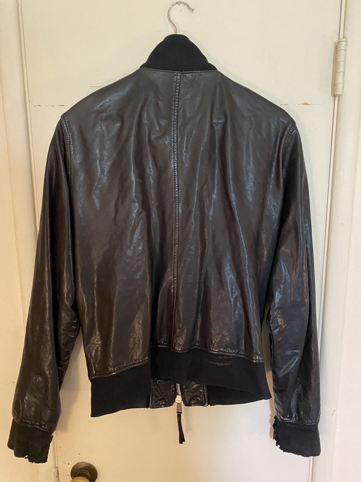Dsquared2 Dsquared leather jacket Size US M / EU 48-50 / 2 - 2 Thumbnail