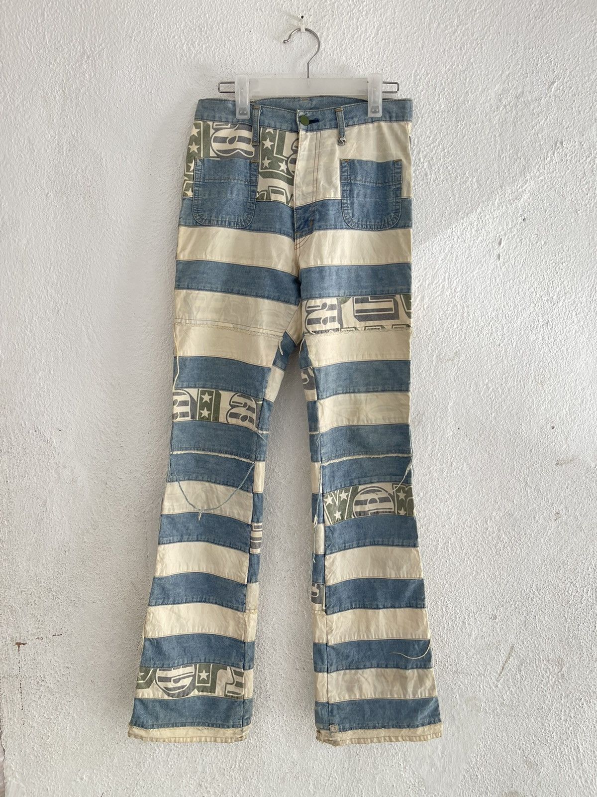Hysteric Glamour Hysteric Glamour Kinky Hagi Patchwork Distressed Size US 28 / EU 44 - 1 Thumbnail