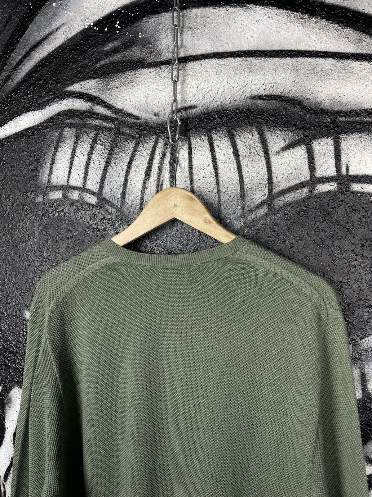 Lacoste Lacoste Knitted Olive Casual Sweater Men’s Size L Size US L / EU 52-54 / 3 - 7 Thumbnail