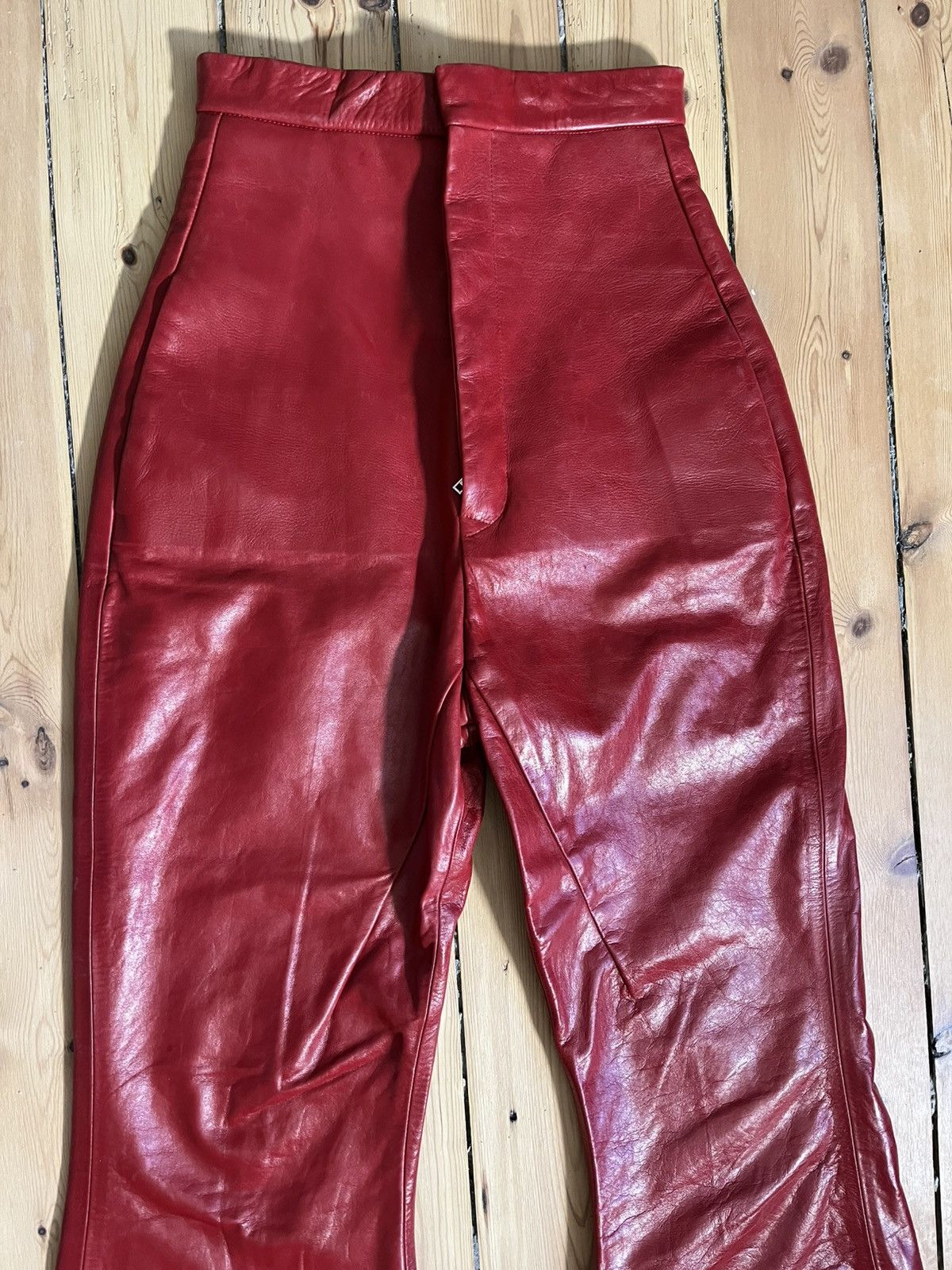 Rick Owens Rick Owens Lido SS24 Runway Leather Dirt Bolans Size 27" / US 4 / IT 40 - 2 Thumbnail