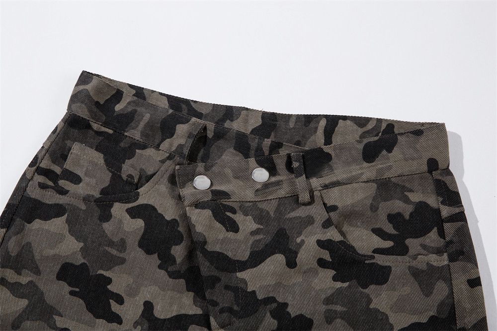 Vintage Men's American loose straight casual camouflage jeans Size US 32 / EU 48 - 3 Thumbnail