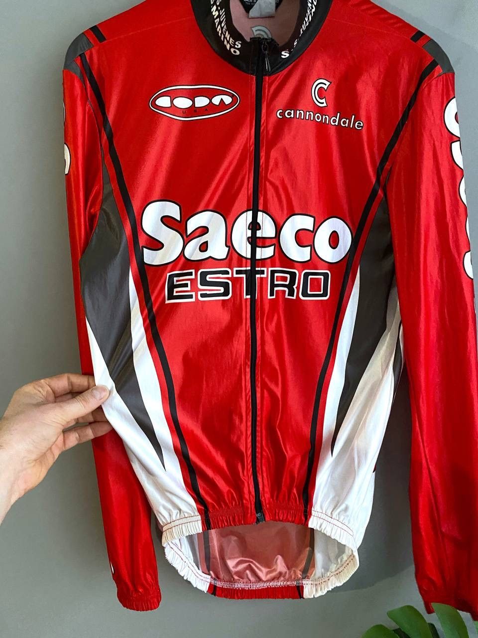 Other Connondale Saeco Estro 90s Vintage Bike Cycling Jersey, Sz M Size US M / EU 48-50 / 2 - 9 Thumbnail