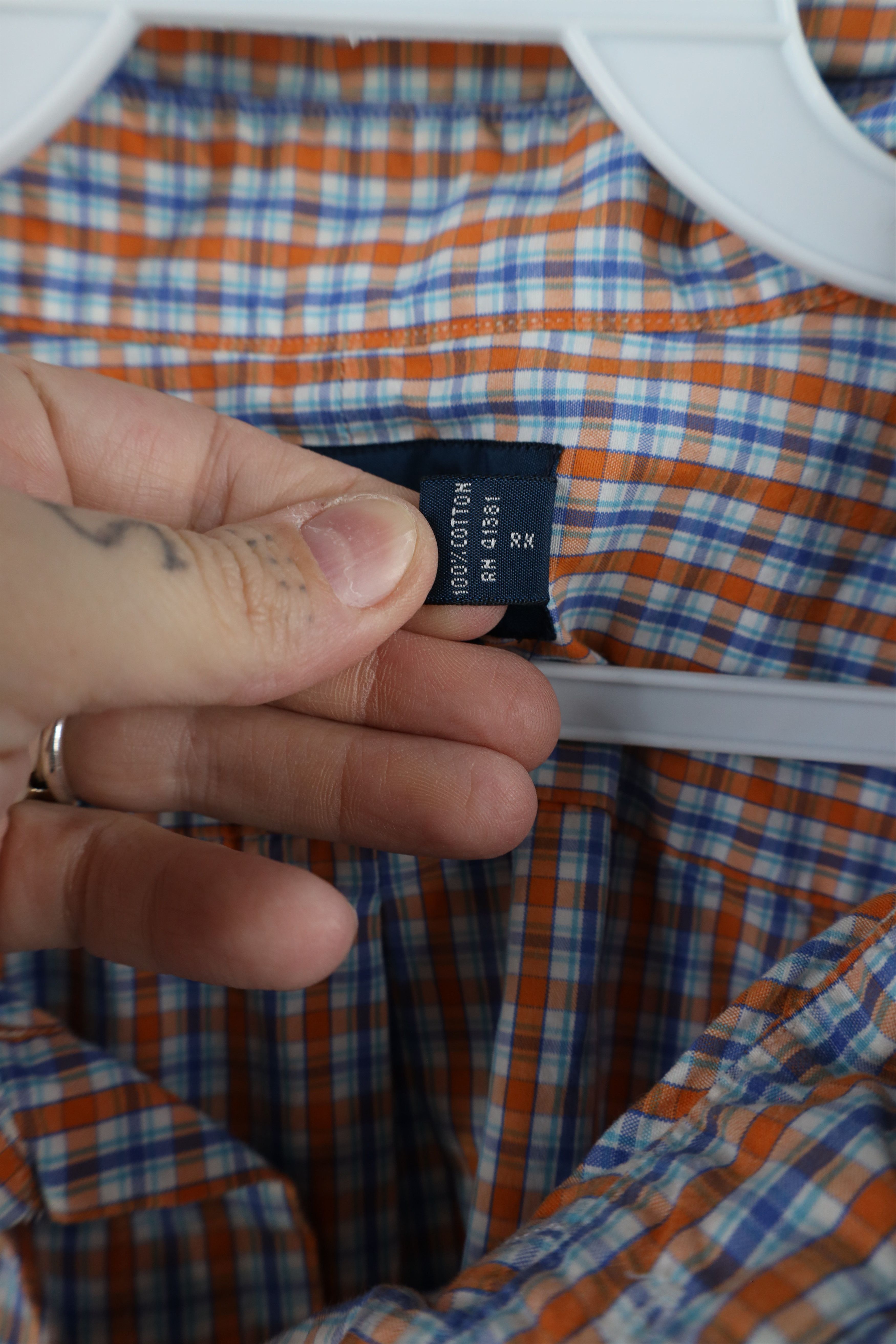 Ralph Lauren × Vintage Vintage 90s Ralph Lauren Short Sleeve Collared Button Shirt Size US XXL / EU 58 / 5 - 6 Thumbnail