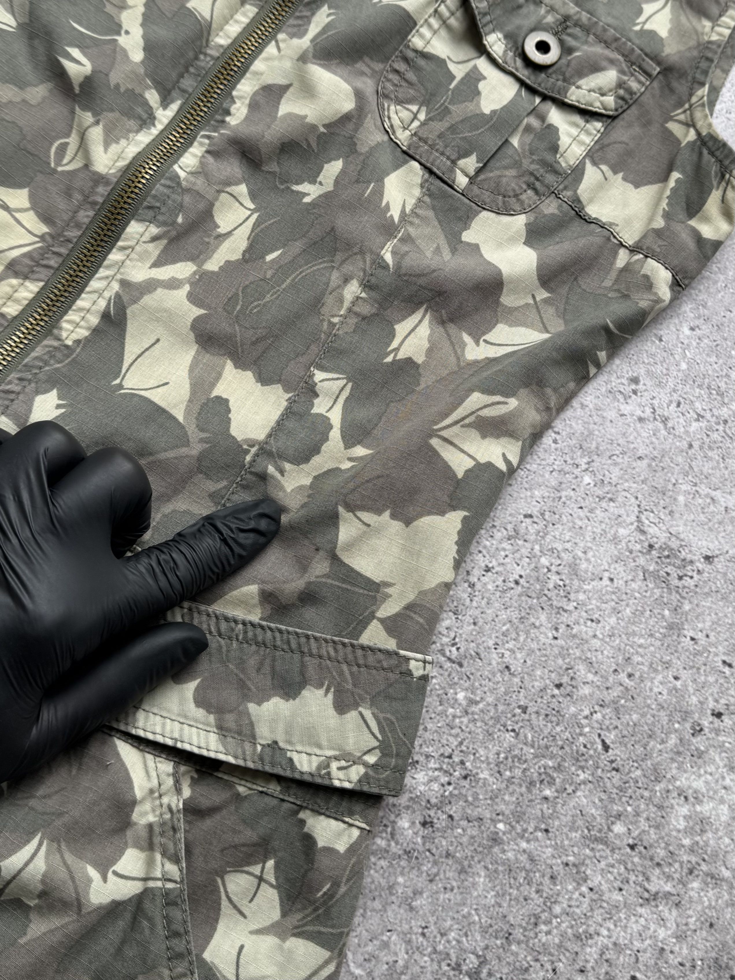 Vintage Vintage Camouflage Cargo Belted Utility Military Dress (E8) Size S / US 4 / IT 40 - 4 Thumbnail
