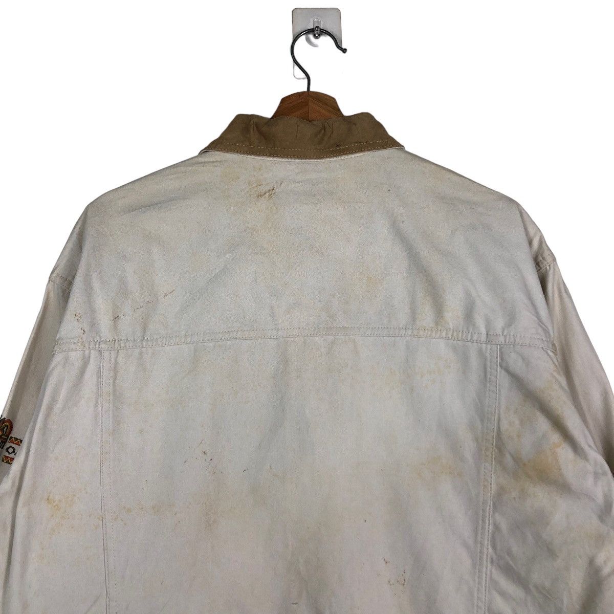 Japanese Brand 🔥Vintage Cropped Biker Jacket Union Made Multi Pocket Size US L / EU 52-54 / 3 - 9 Thumbnail