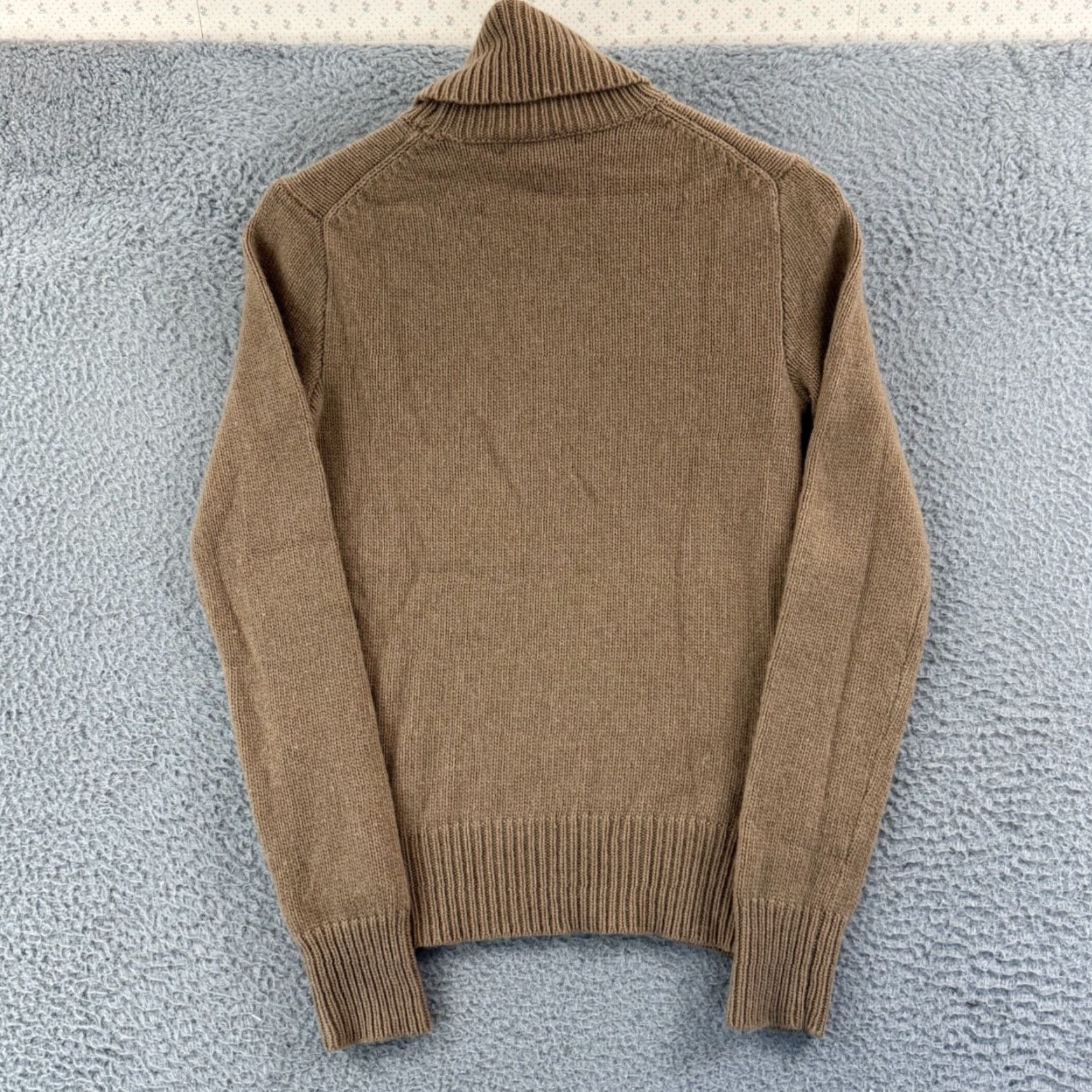 Ralph Lauren Ralph Lauren Sweater Womens Medium Brown Turtleneck Cashmere Wool Long Sleeve Size M / US 6-8 / IT 42-44 - 5 Thumbnail