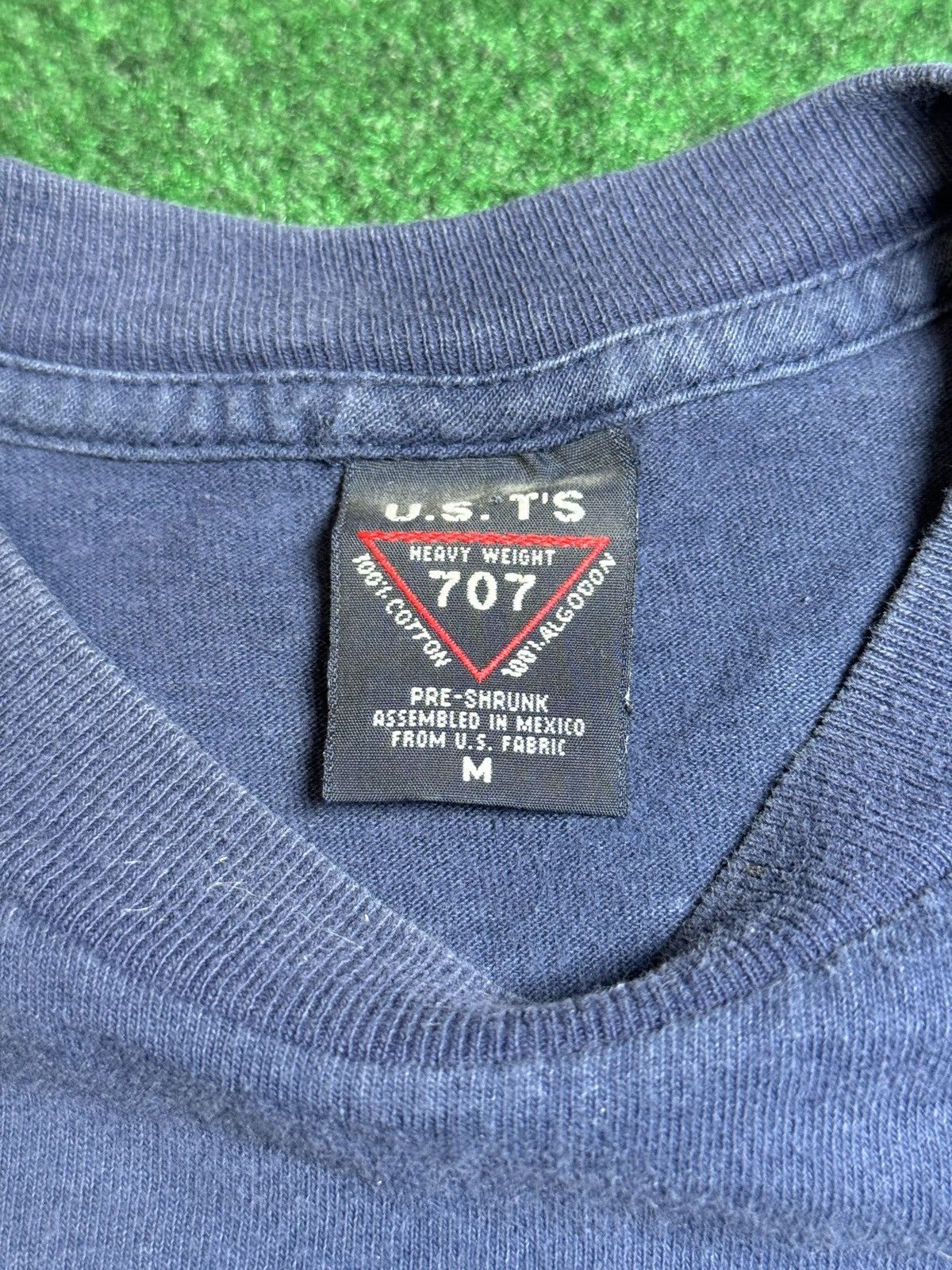 Vintage Y2K Juvenile Delinquent Don’t Panic Grunge Punk T Shirt Size US M / EU 48-50 / 2 - 2 Thumbnail