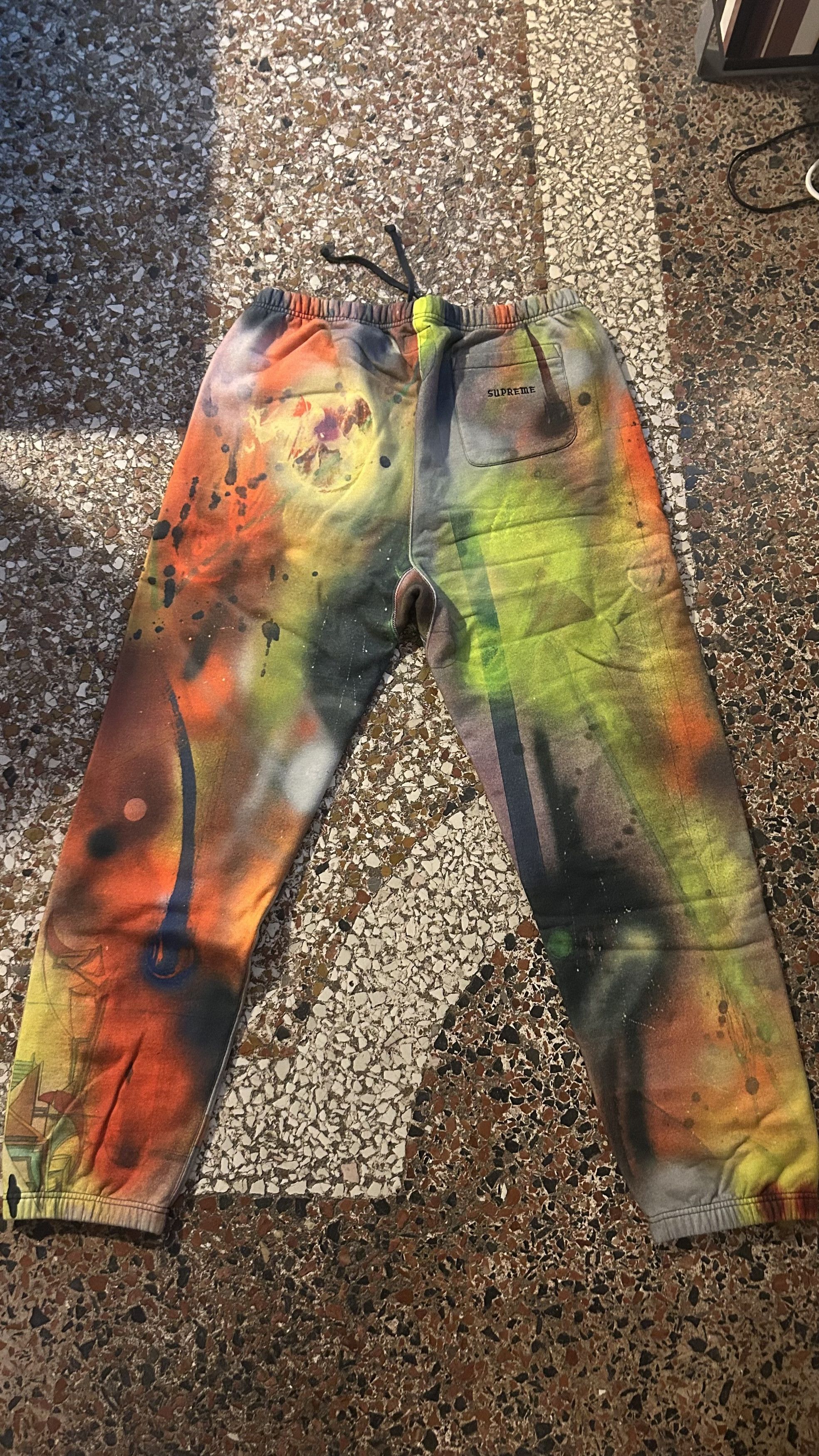 Supreme Supreme X Rammelzee sweatpants Size US 36 / EU 52 - 2 Thumbnail