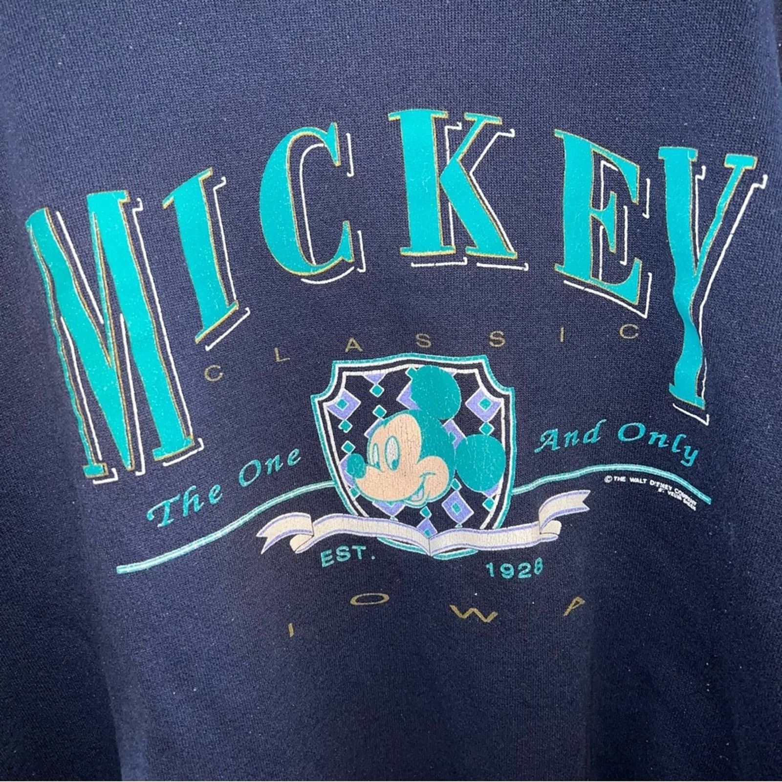 Disney VNTG DISNEY mickey screenprint crewneck XL Size XL / US 12-14 / IT 48-50 - 5 Thumbnail