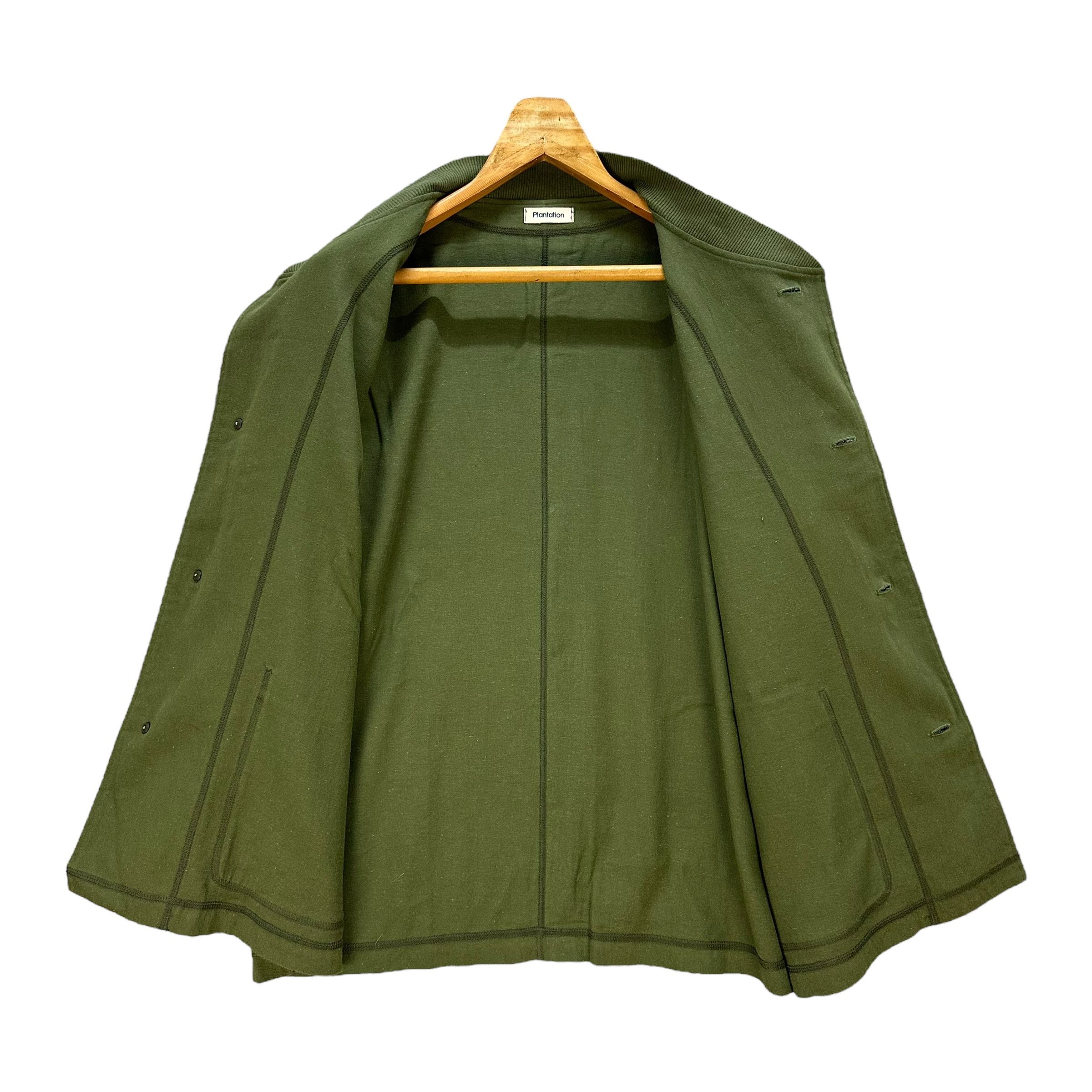 Issey Miyake Vintage 90’s PLANTATION Green Casual Button Jacket #A76-1839 Size US M / EU 48-50 / 2 - 6 Thumbnail