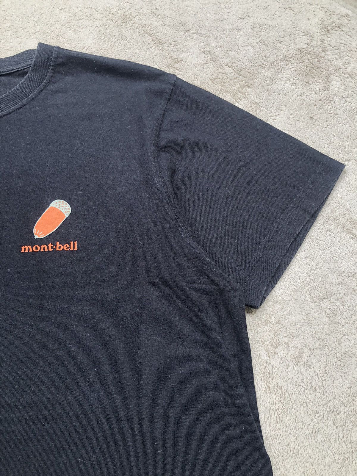Montbell Vintage Montbell Spellout Small Logo T Shirt Size US L / EU 52-54 / 3 - 3 Thumbnail
